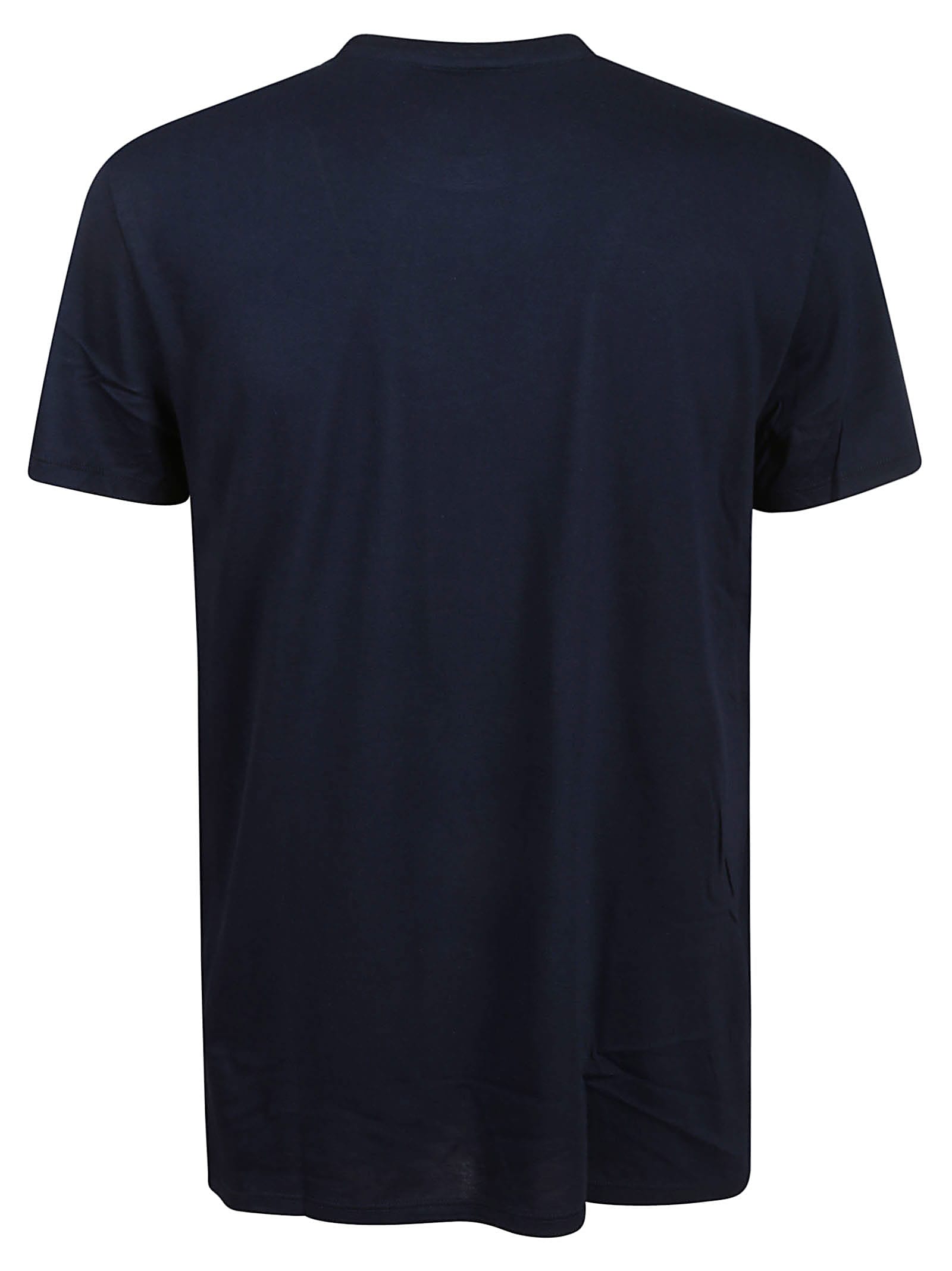 Lacoste Ultra Dry Sport T-shirt In Navy Blue