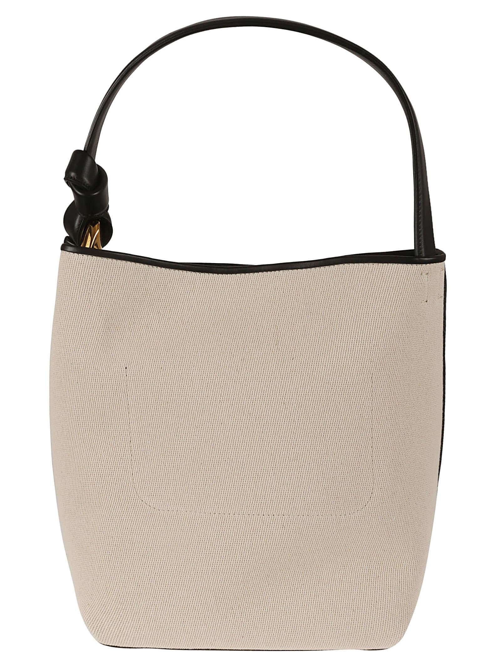 Shop Jw Anderson The Chain Bucket Bag In Natural