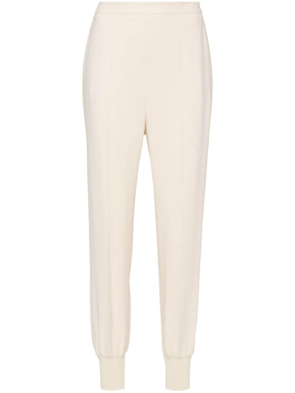 STELLA MCCARTNEY TAPERED-LEG JOGGER TROUSERS 