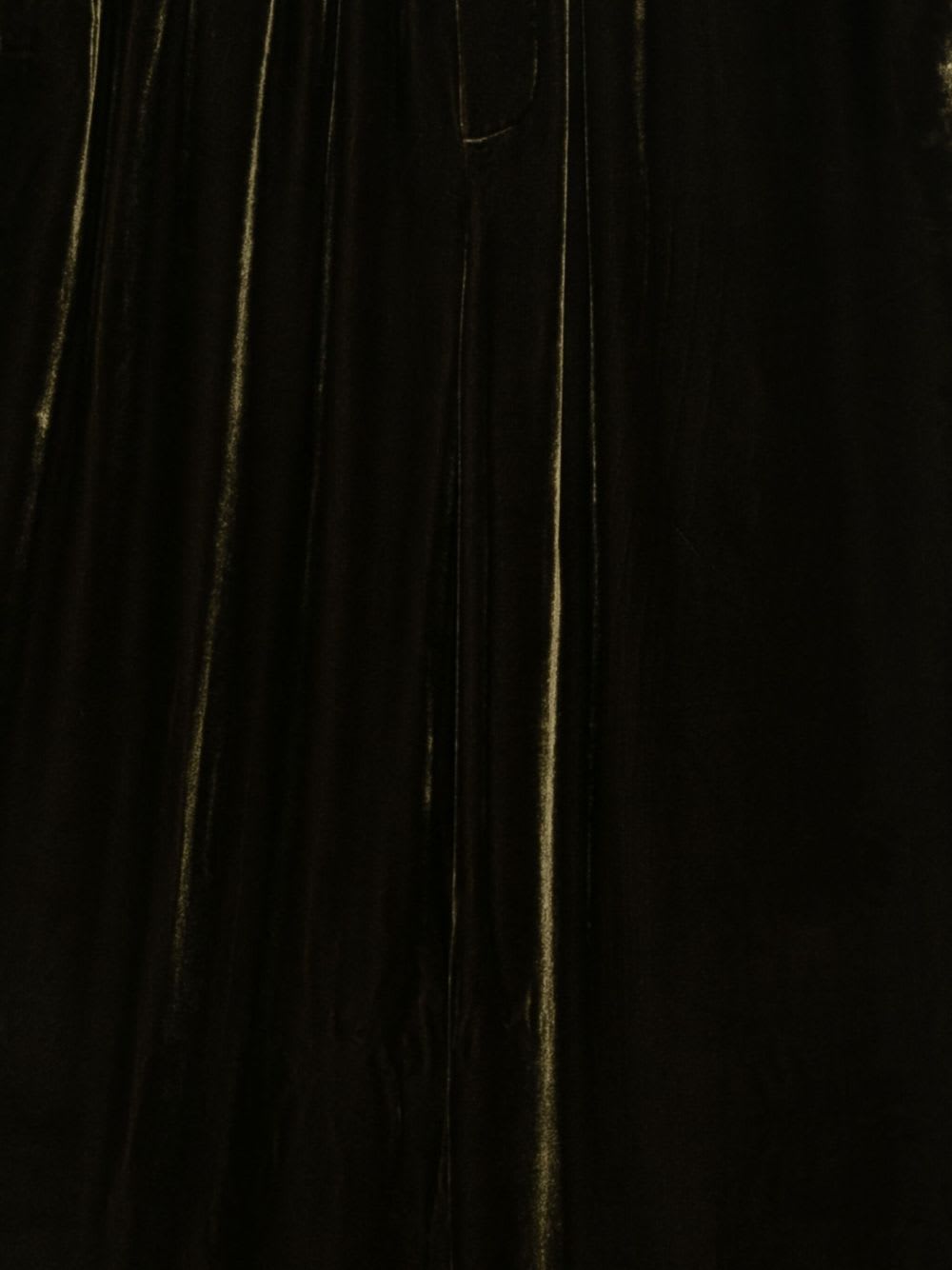 Closed Velvet Trousers In Green