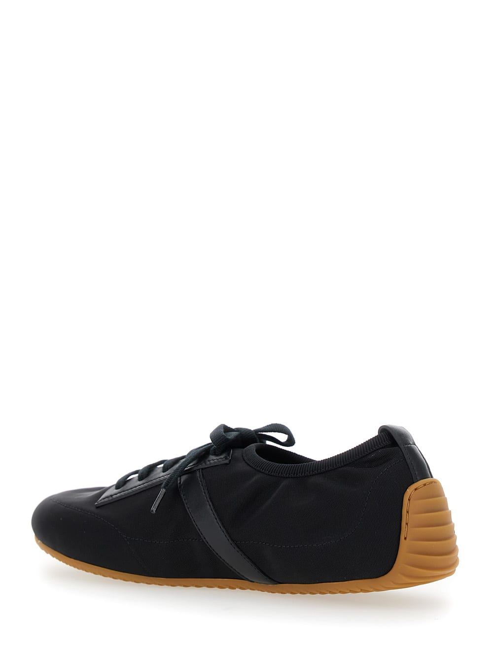 Givenchy Women Black Sneaker With Logo Lettering On The Side In Fabric Woman In Multi