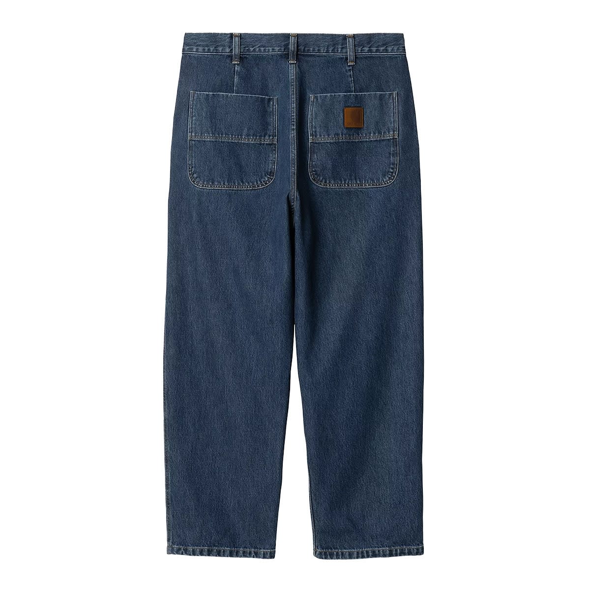 Carhartt Wip Aaron Pant Blu In Blue