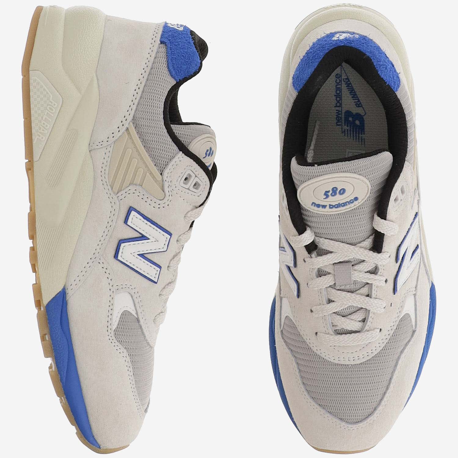 Shop New Balance Sneakers 580 In White