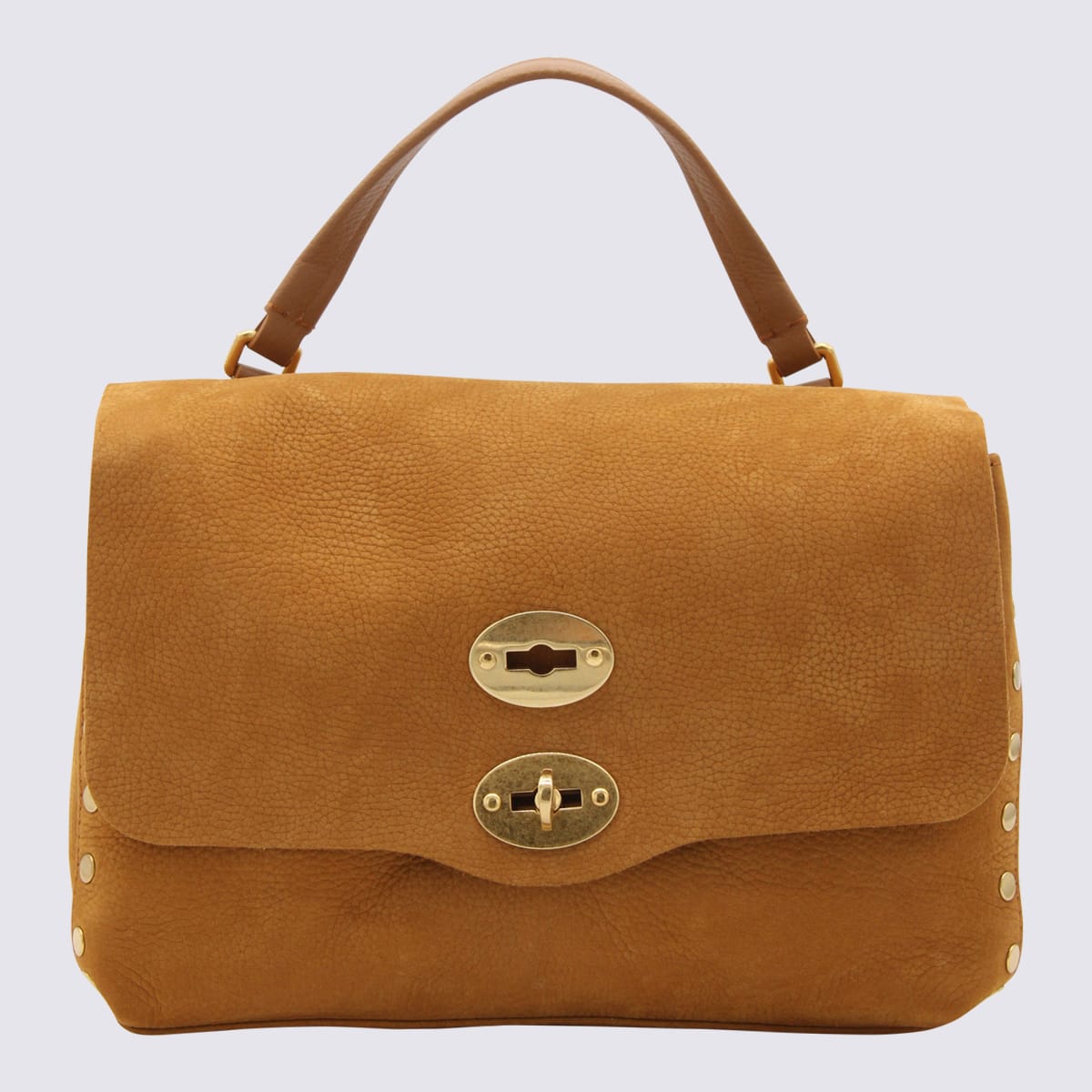 Zanellato Brown Leathe Rpostina Jones S Top Handle Bag