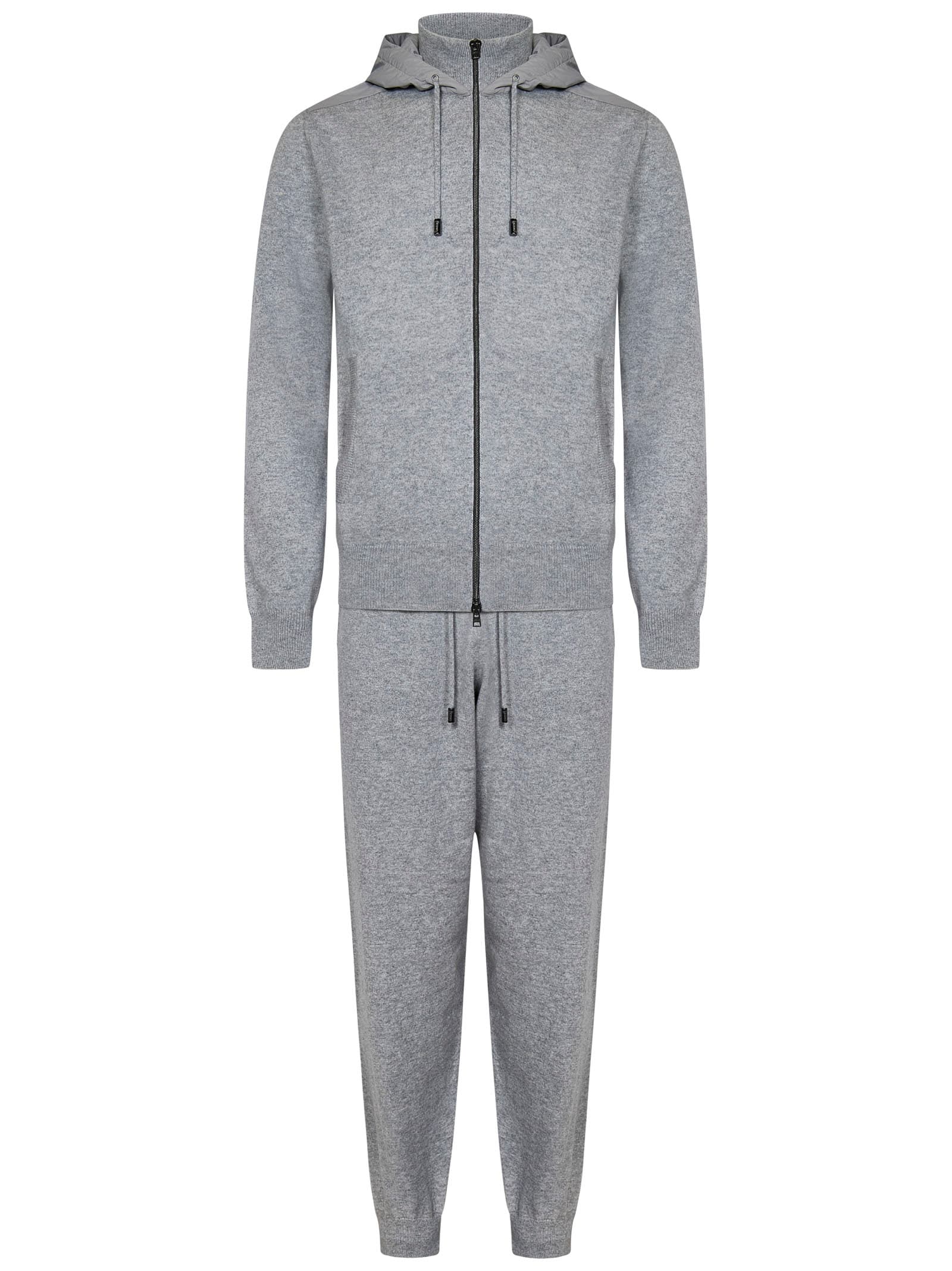 Shop Herno Resort Tracksuit In Grey