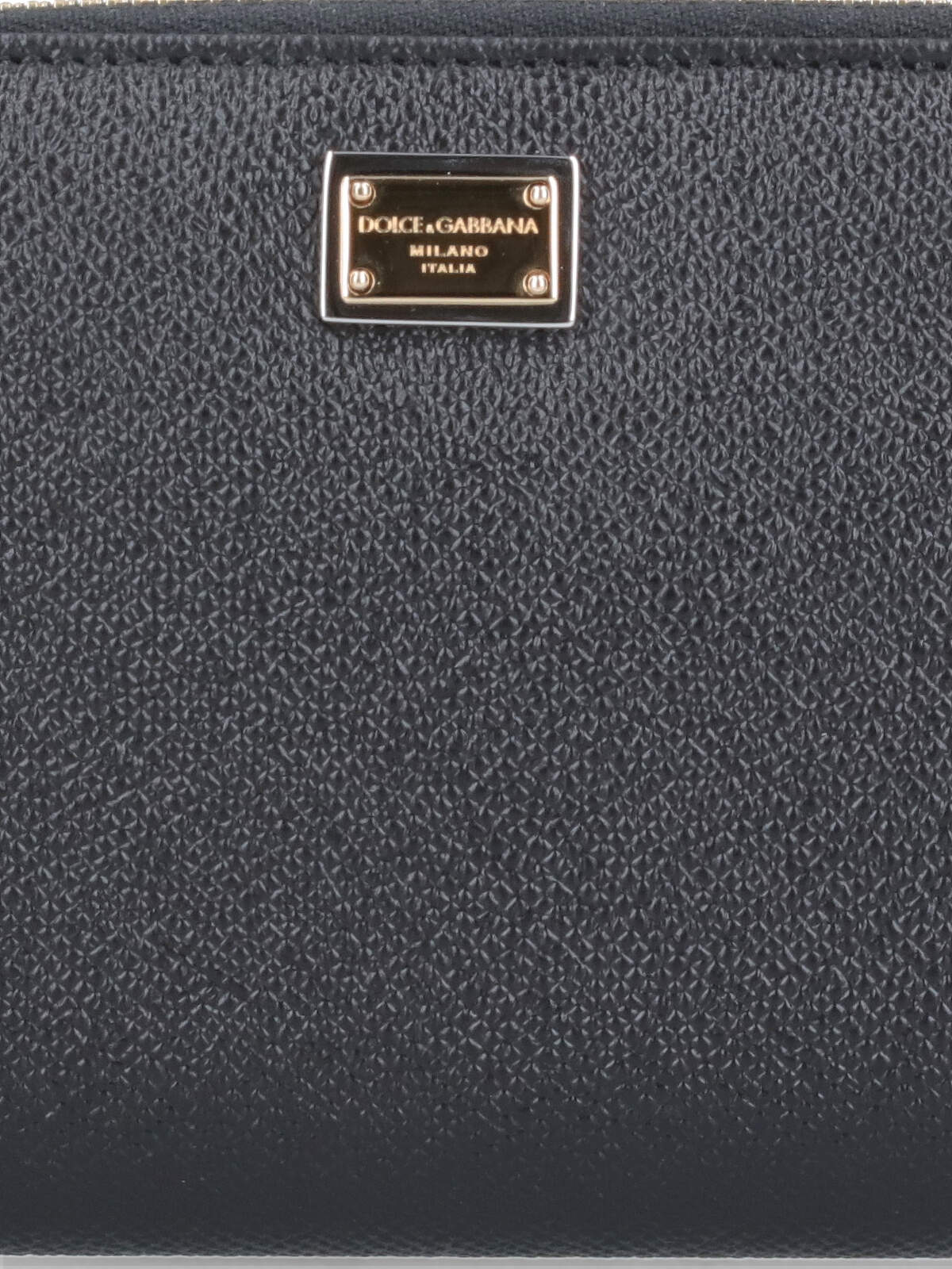 Shop Dolce & Gabbana Zip-around Wallet In Black