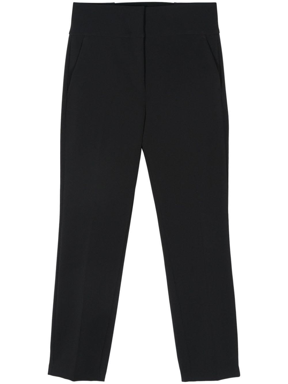 Regular Crepe Stretch Trousers