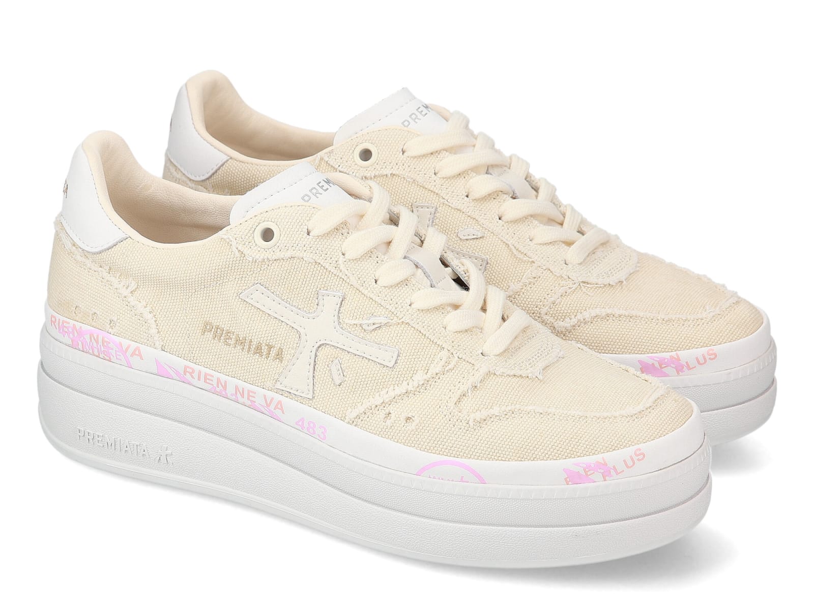 Shop Premiata Micol Sneakers In 6790