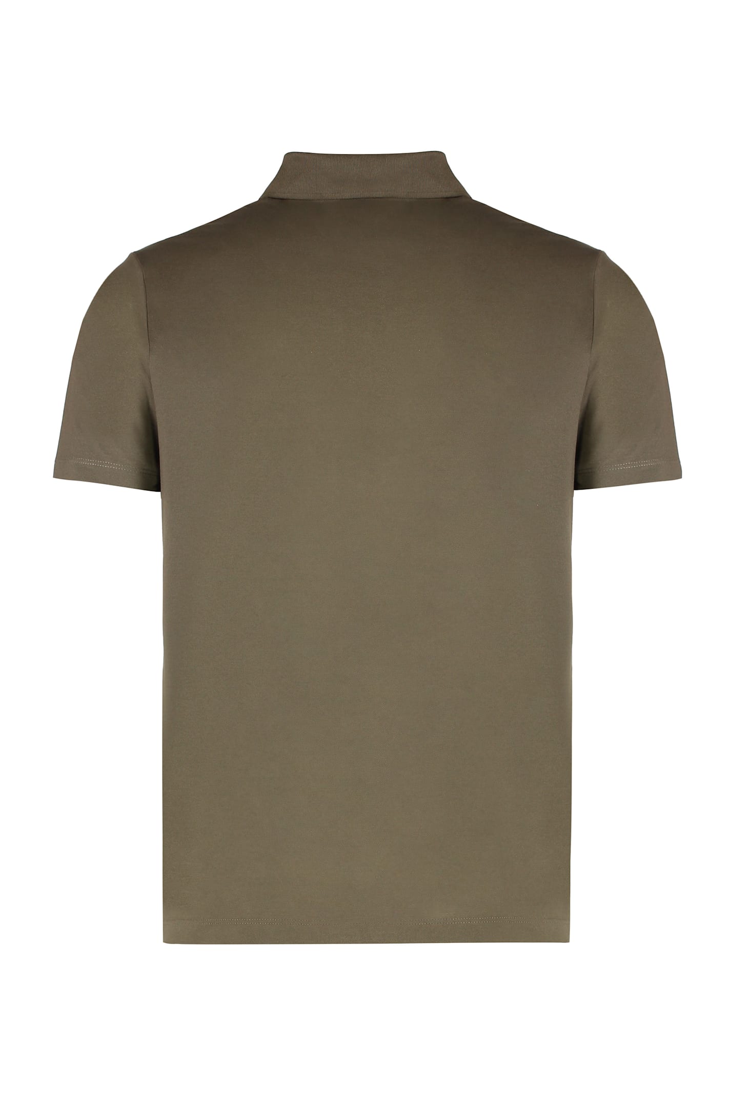 Paul&amp;shark Cotton Piqué Polo Shirt In Green