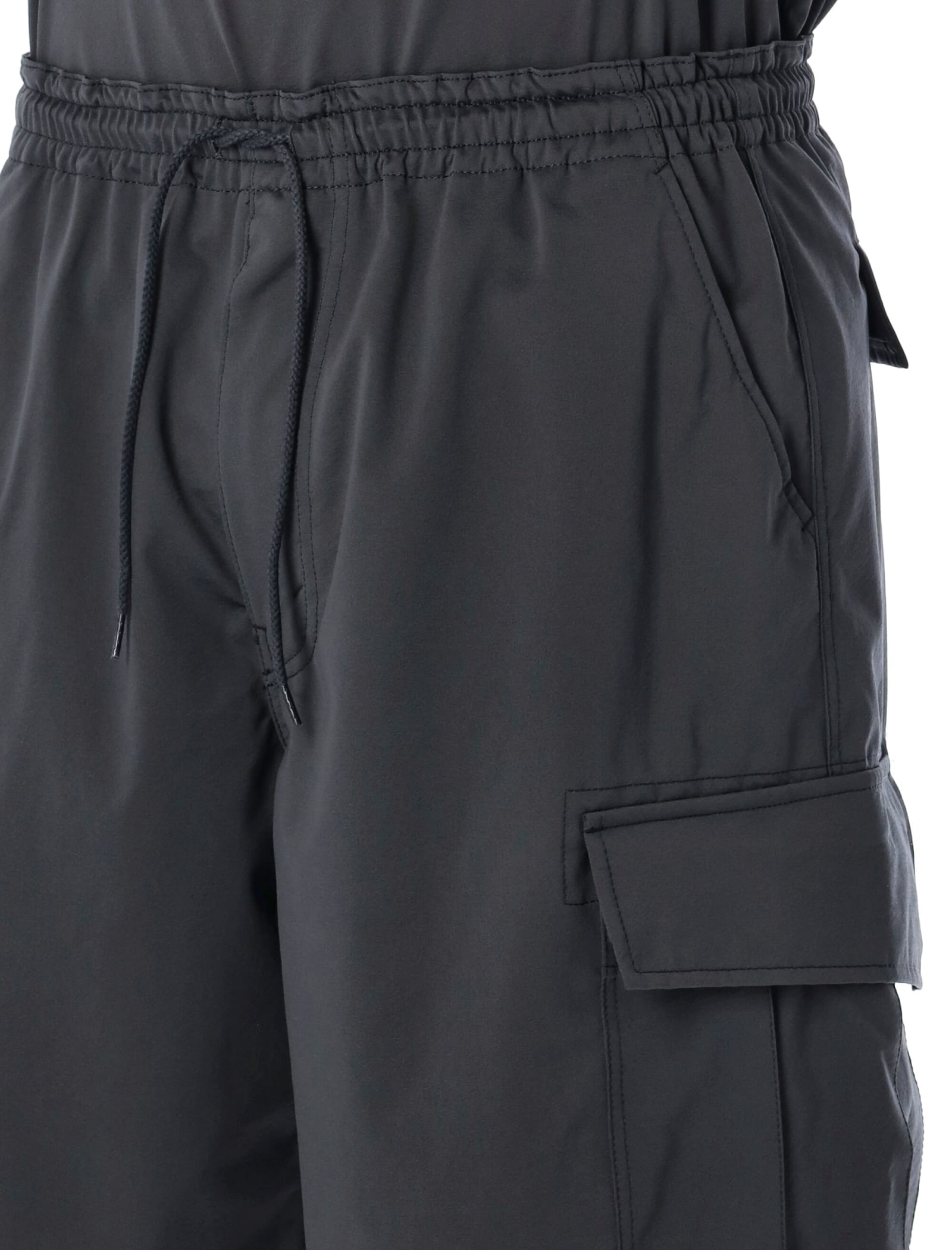 Shop Comme Des Garçons Homme Deux Cargo Short In Charcoal