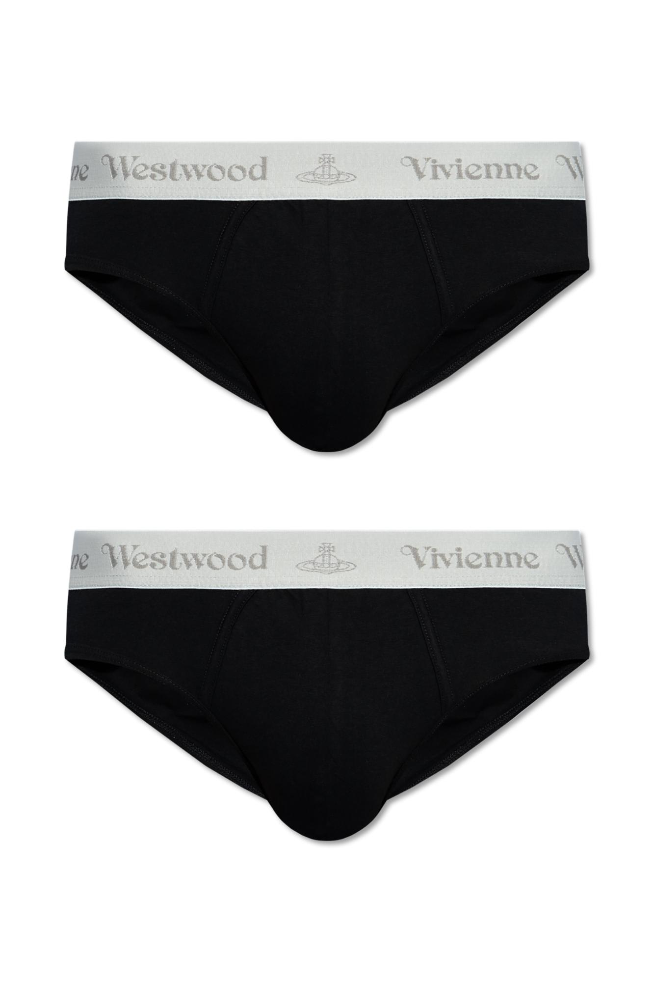 Vivienne Westwood Two-pack Of Briefs By  In Black