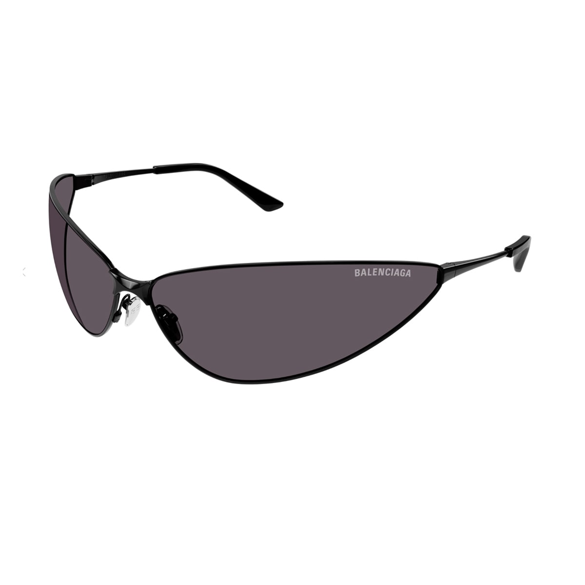 Shop Balenciaga Bb0315s Razor-linea Extreme 002 Sunglasses In Nero