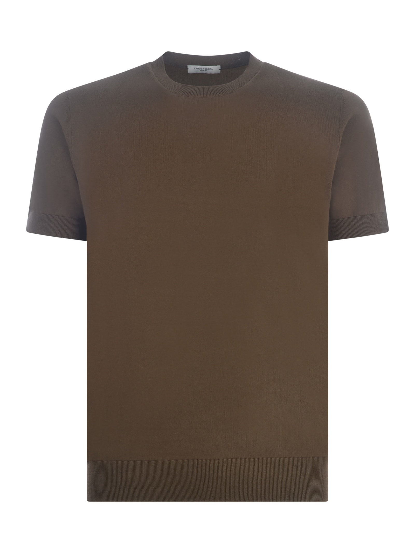 T-shirt Paolo Pecora In Cotton