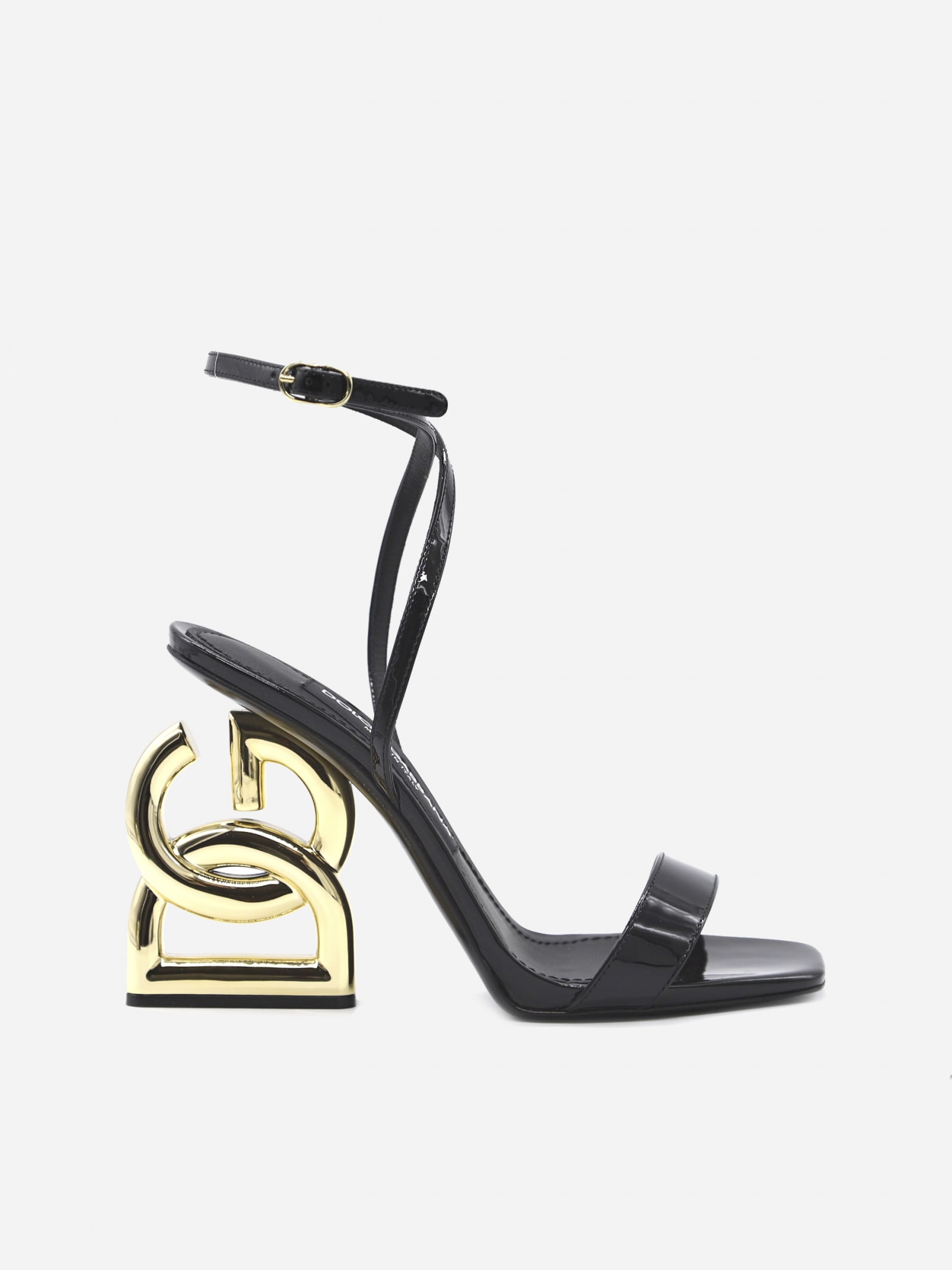 Dolce & Gabbana Keira Pop Leather Sandals