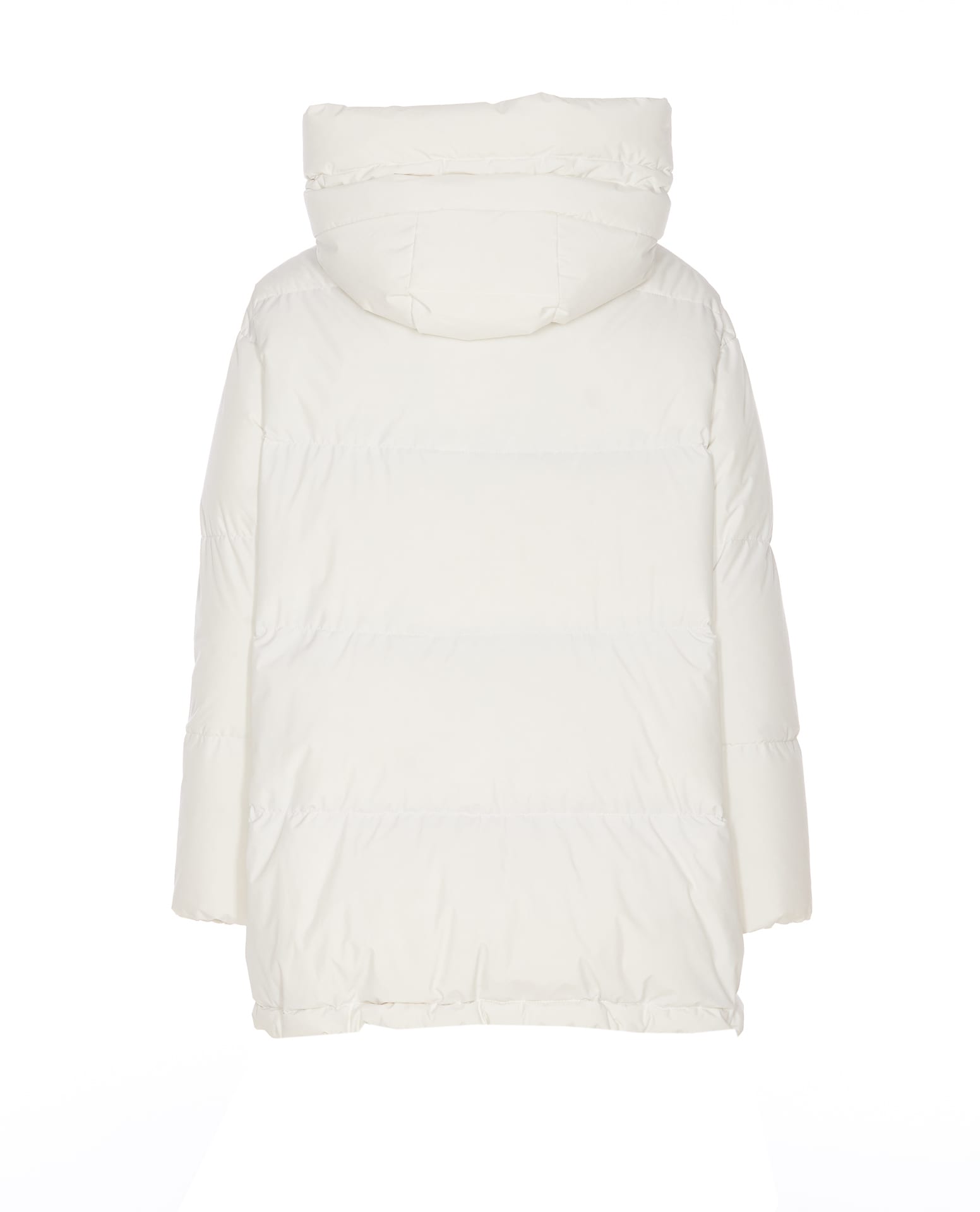 Shop Moorer Calliope Down Jacket In White