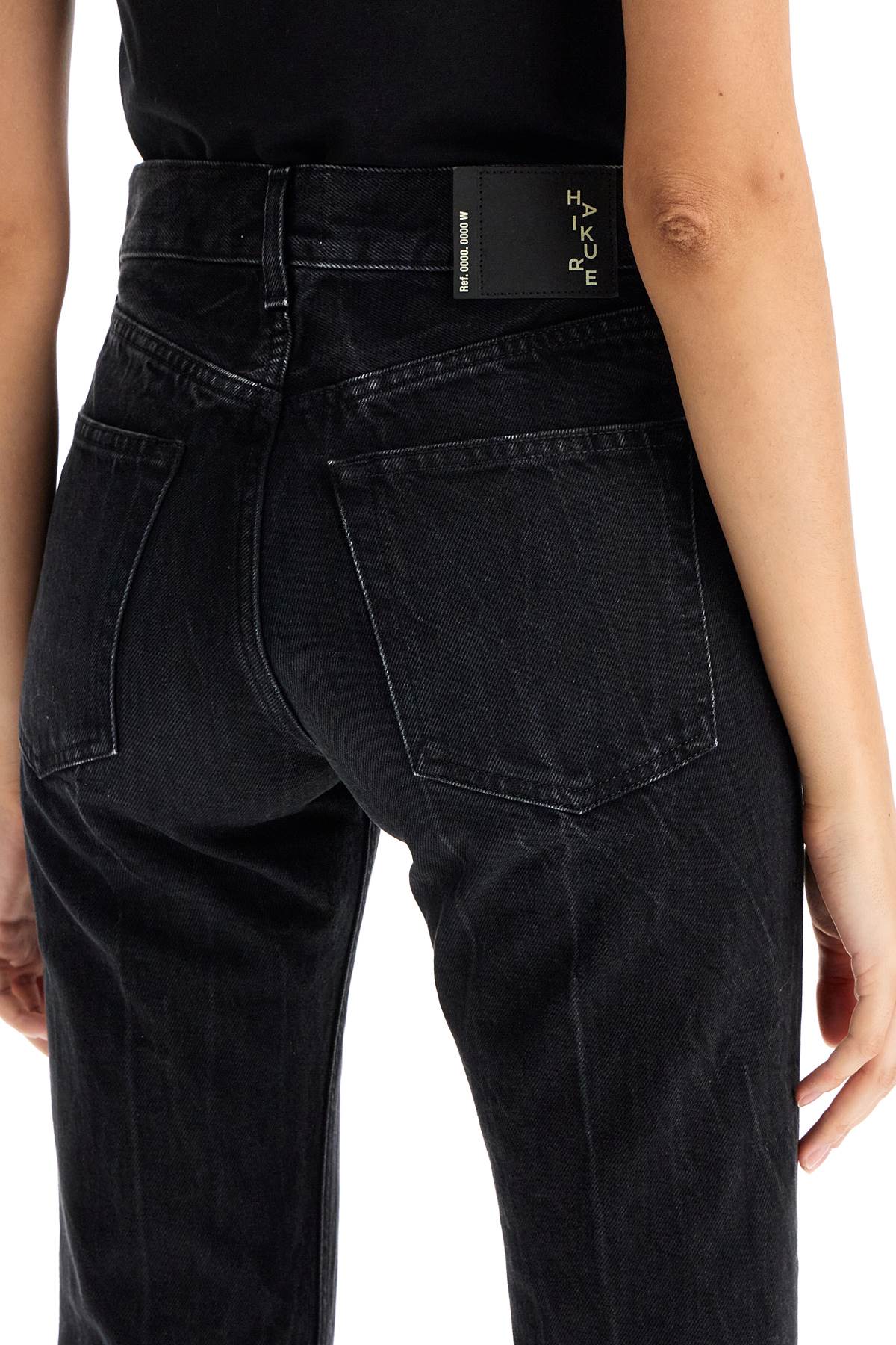 Shop Haikure Floral Bootcut Jeans In New Bassano Black (black)