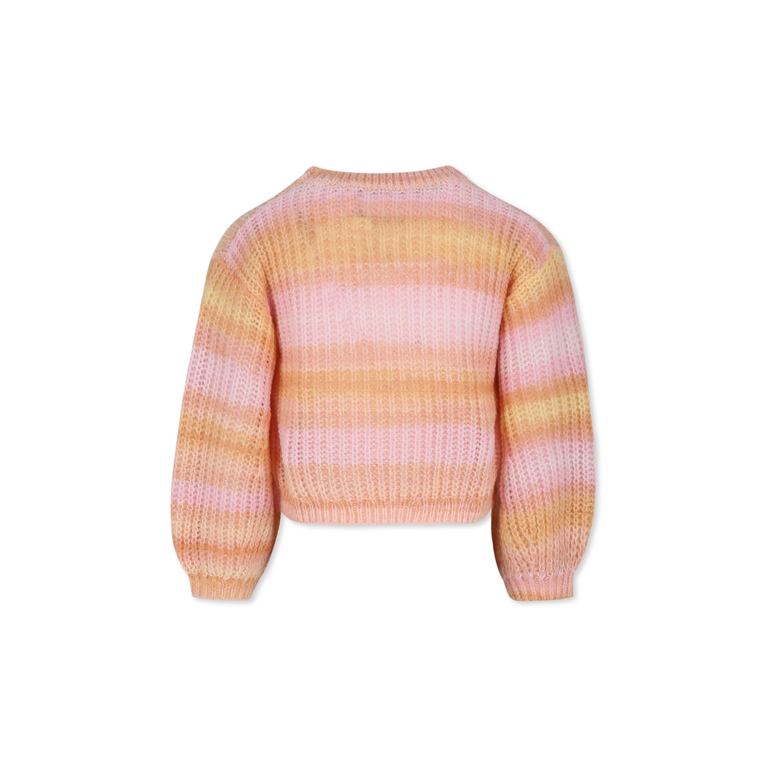 Stella Mccartney Pink Sweater For Girl In Multi