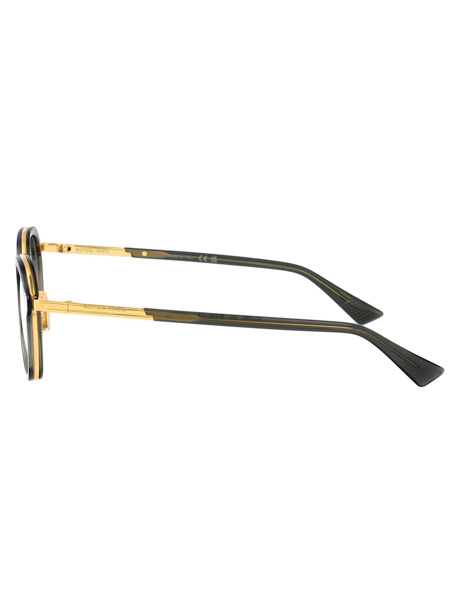 Bottega Veneta Bv1375o Glasses In Black