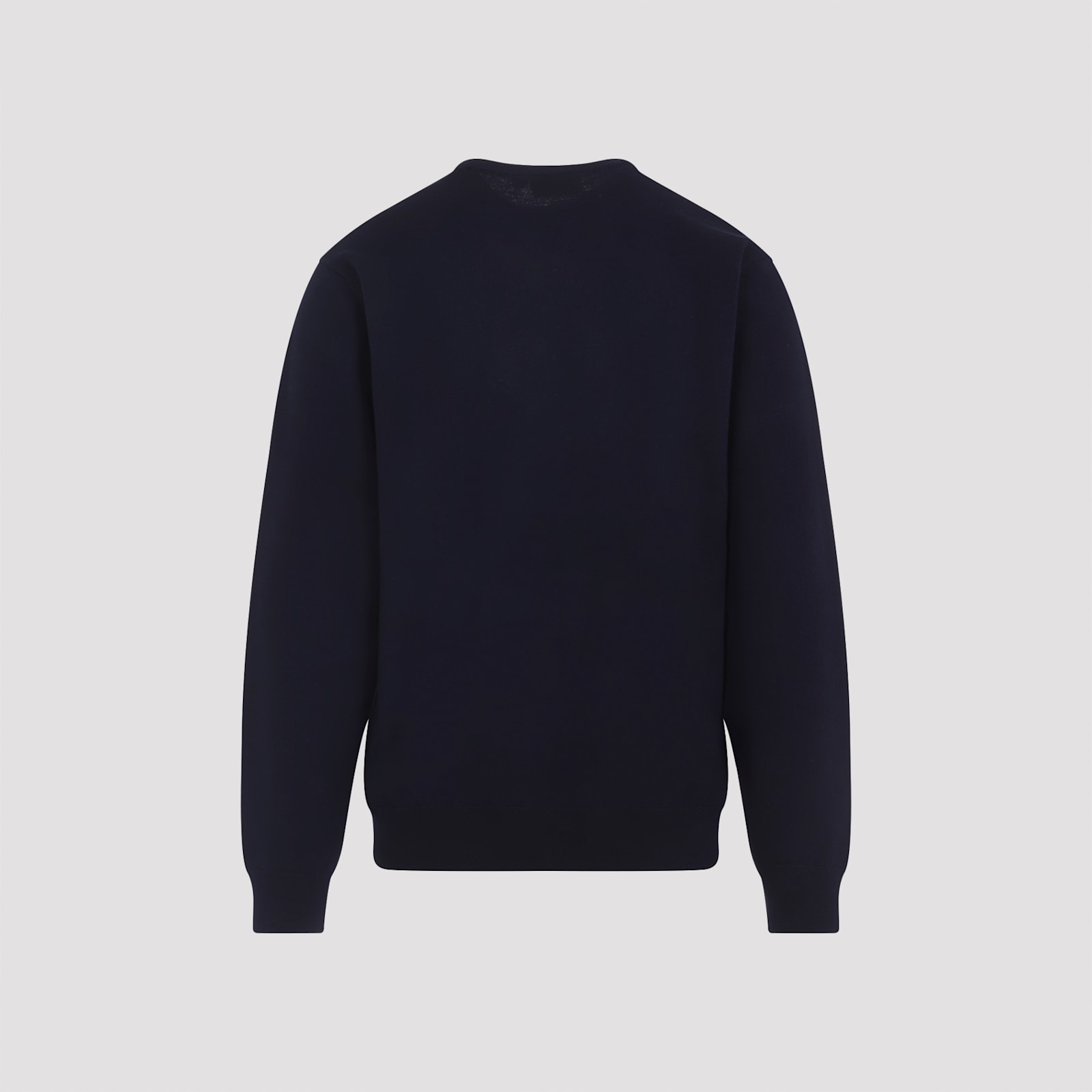 Carhartt Madison Cotton Sweater With Ribbed Cuffs And Hem In Blue