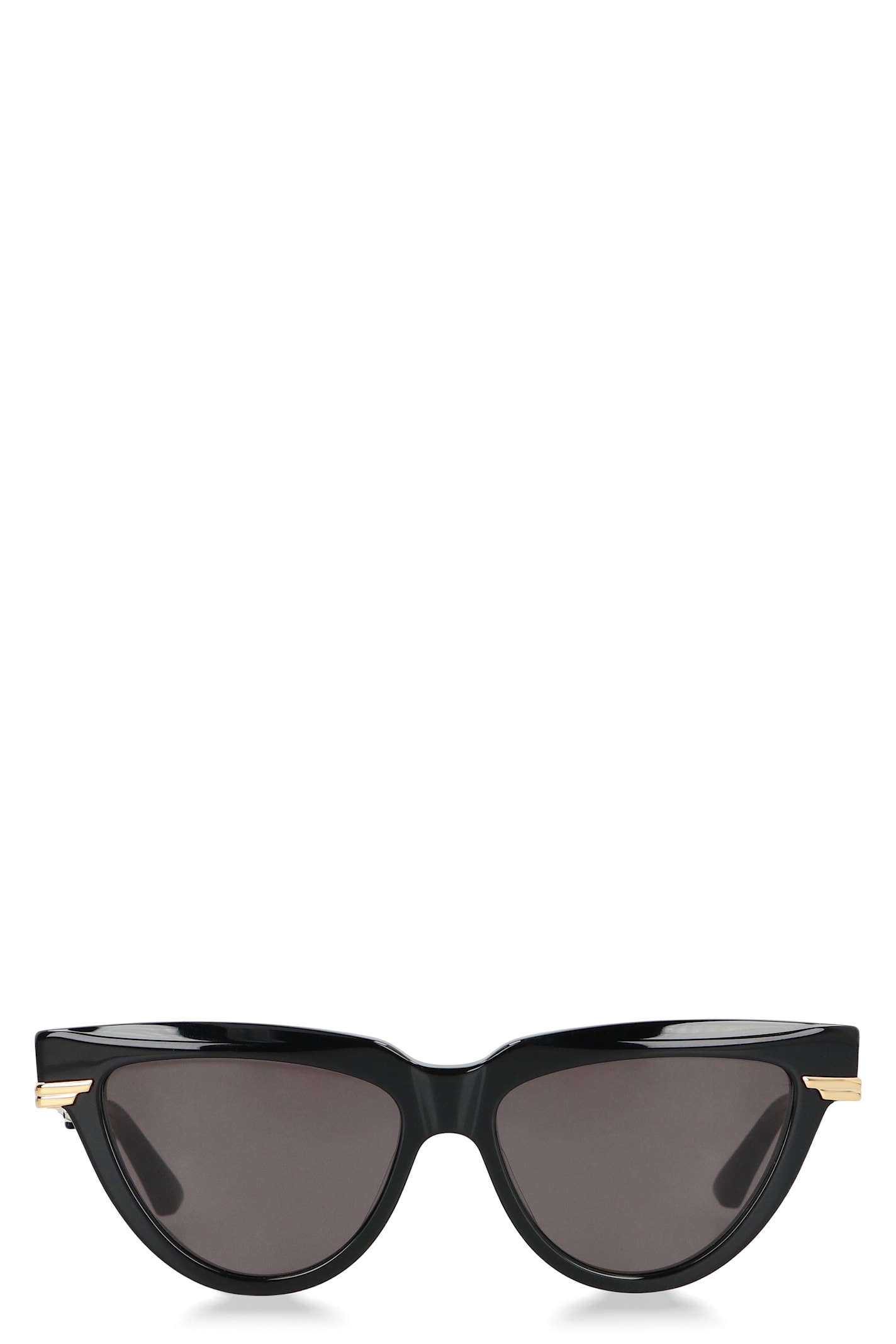 Bottega Veneta Womens Black 6j000421 Bv1265s Cat Eye-frame Acetate Sunglasses In Black