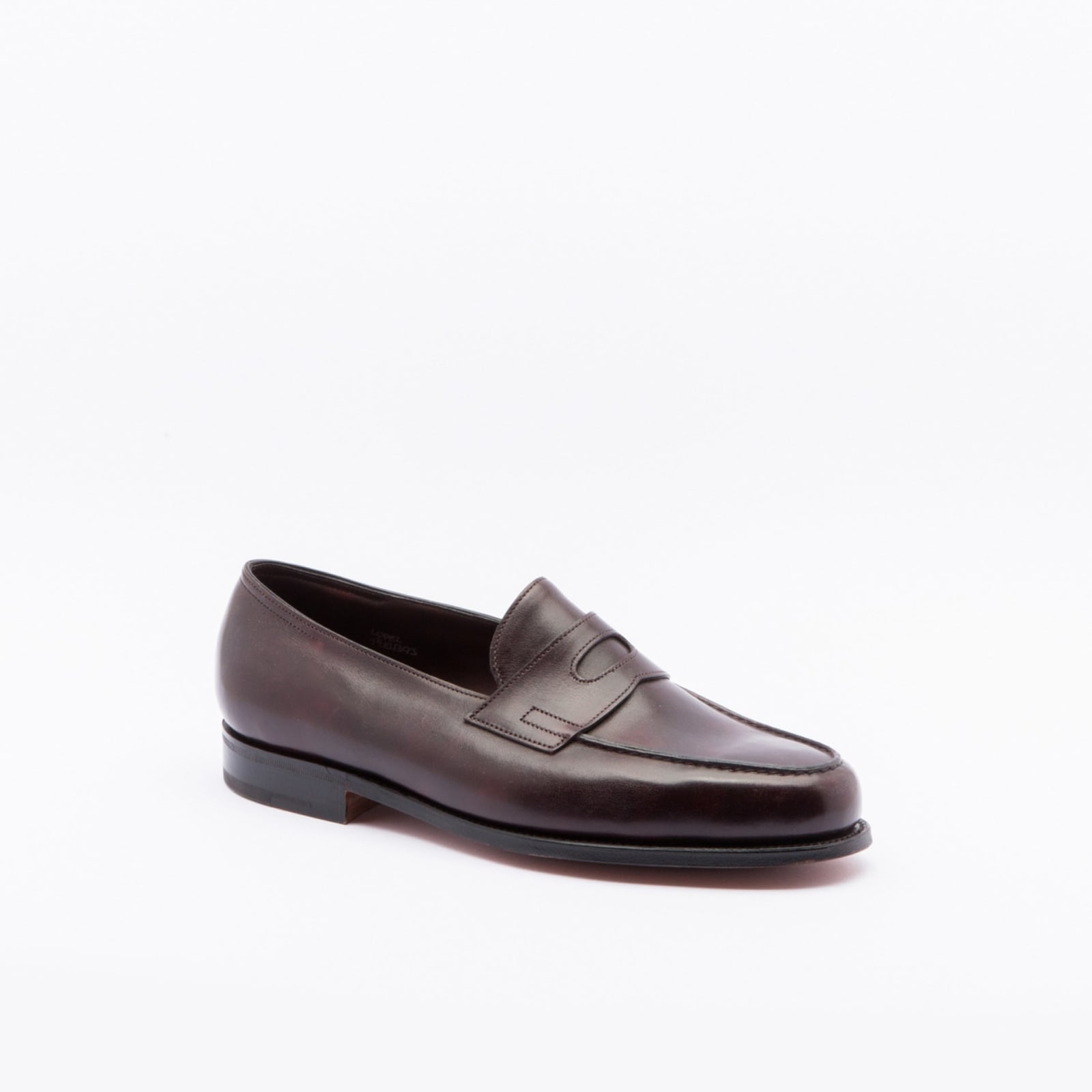 Lopez Loafer In Plum Museum Calf
