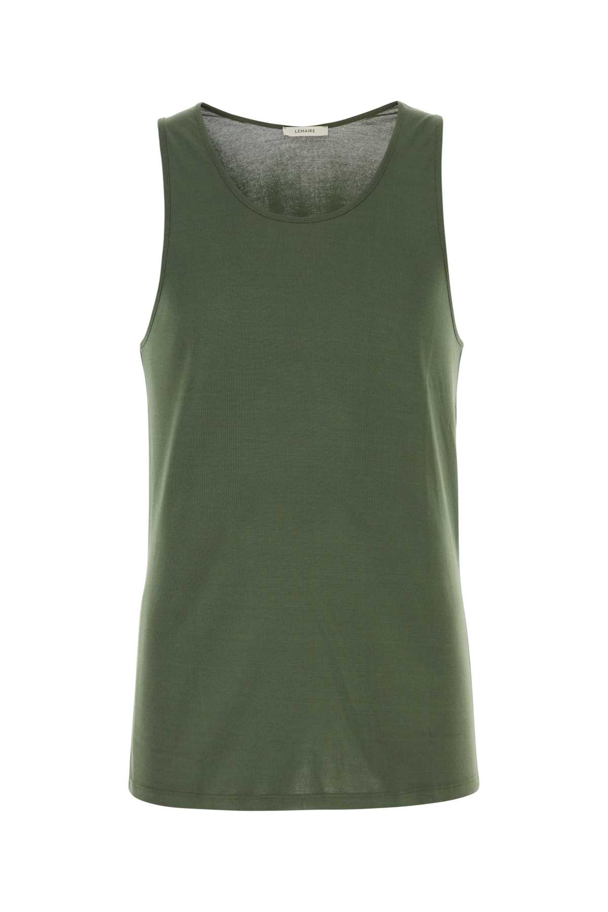 Lemaire Slim-fit Cotton-jersey Tank In Smogre