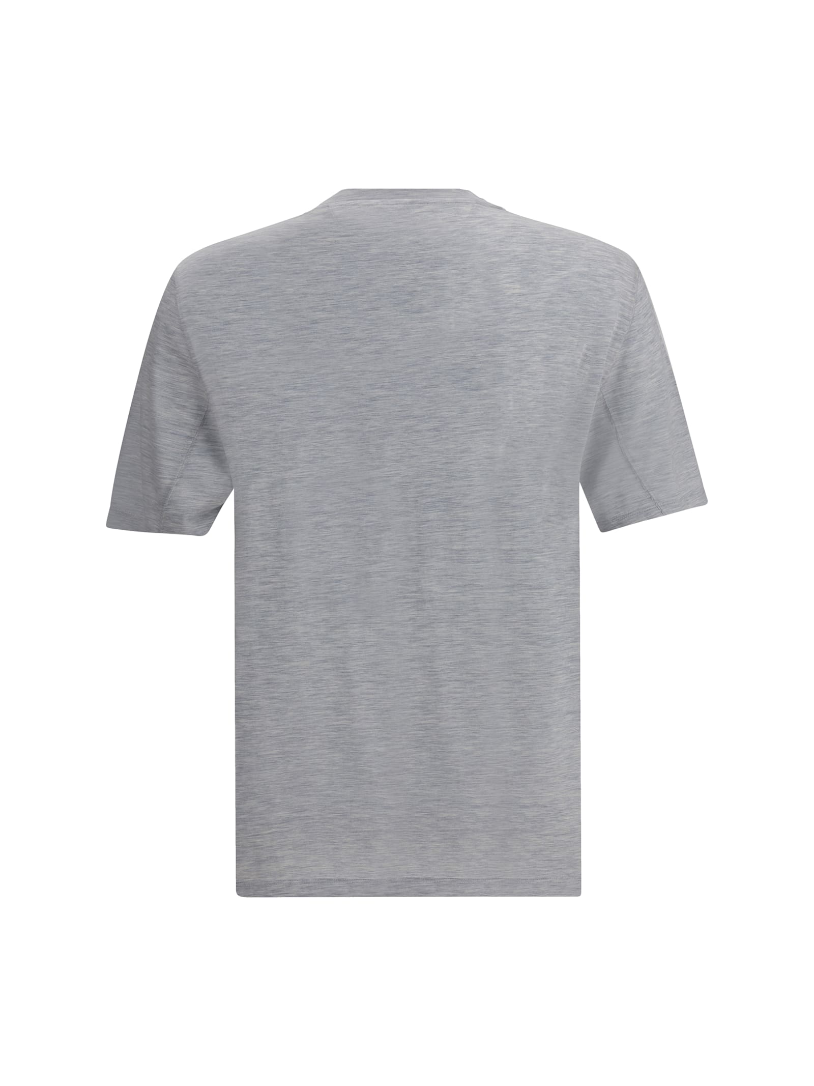 Brunello Cucinelli Clean Monochrome T-shirt Double Layer