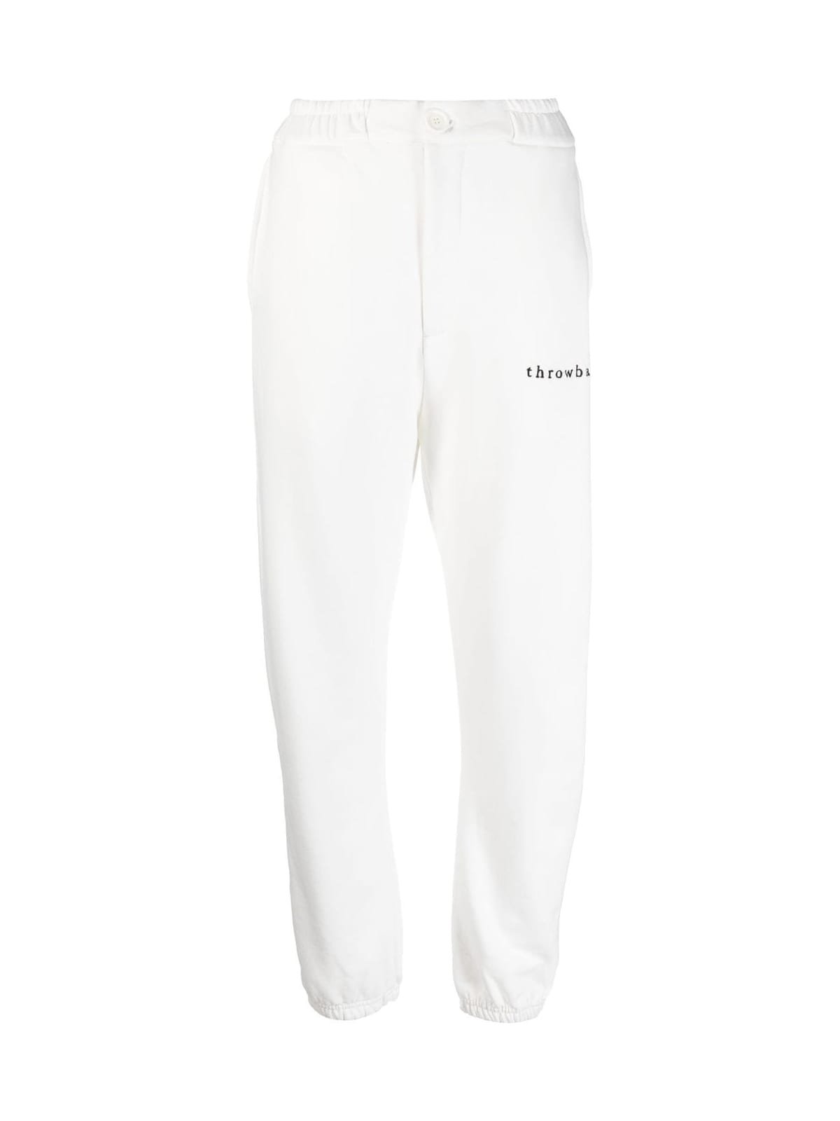 Throwback Track Pants In White