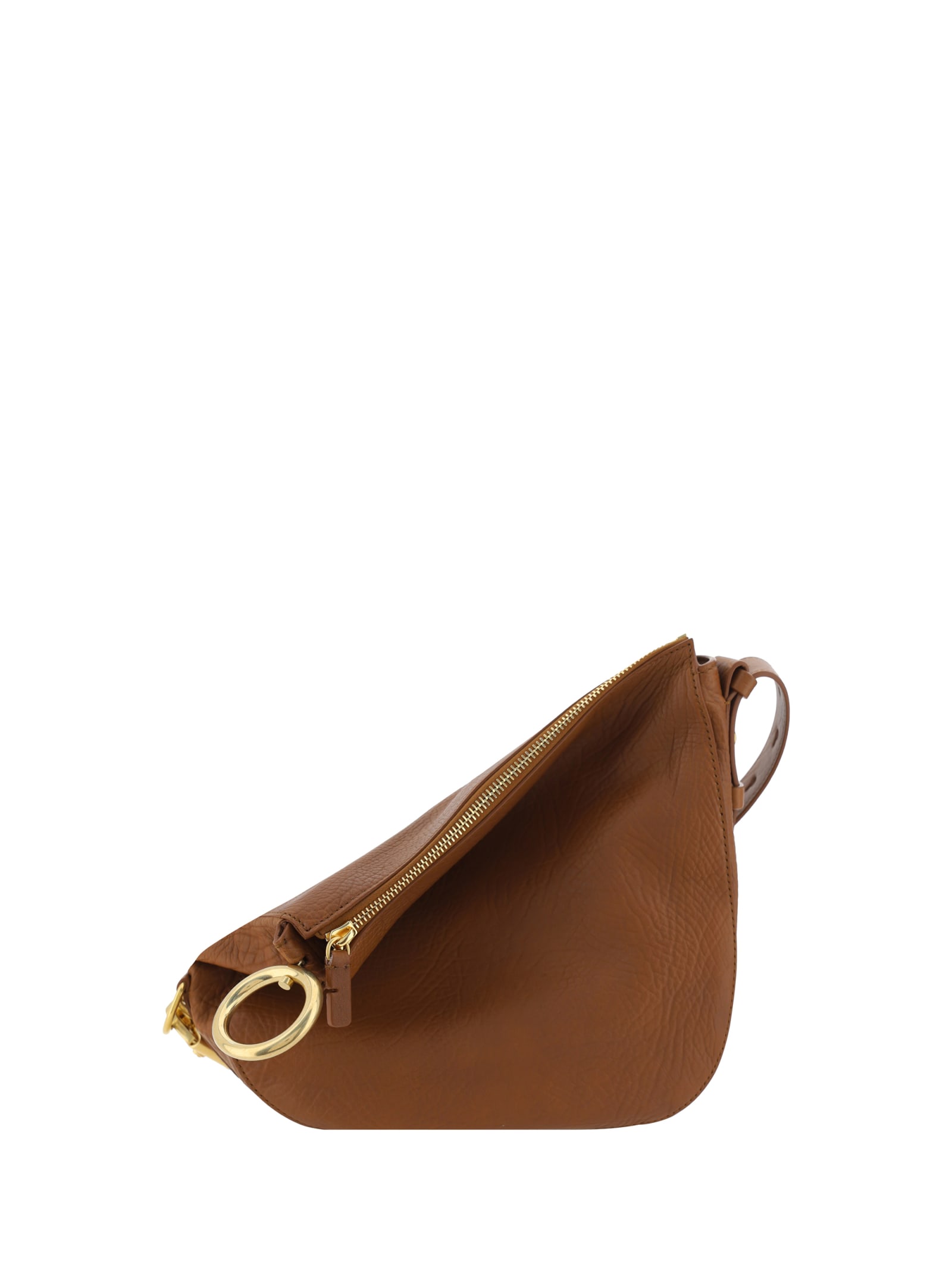 Shop Burberry Shoulder Bag In Hazel