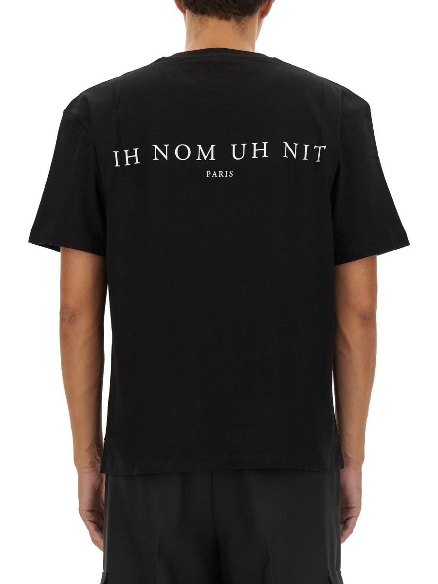 Shop Ih Nom Uh Nit Cotton T-shirt In Black