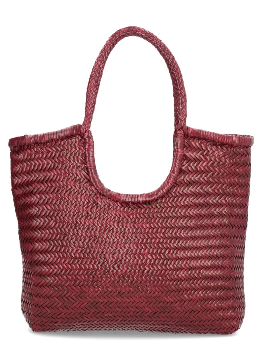 Dragon Diffusion Ns Diagonal Triple Jump Bag In Burgundy