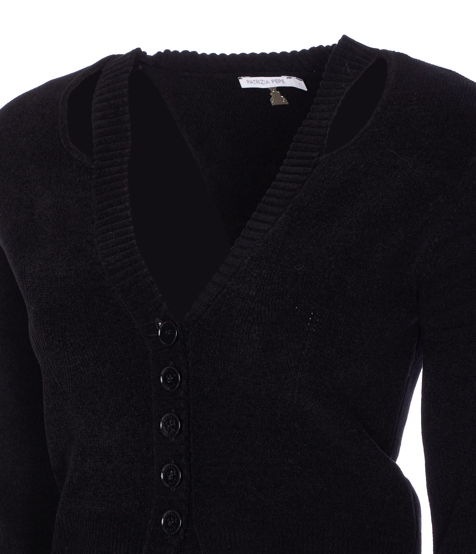 Patrizia Pepe Cardigan In Black