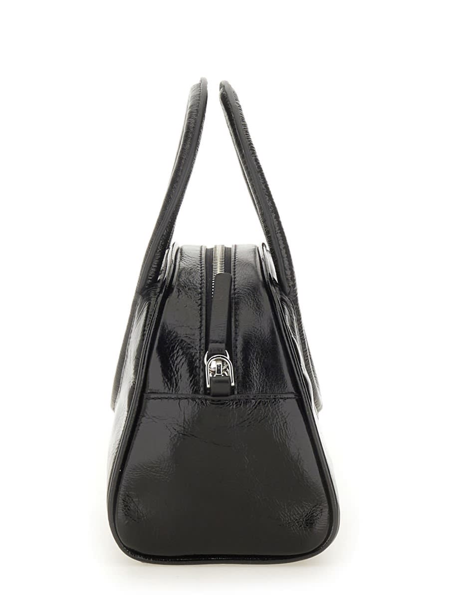 Staud Mini Bowler Maude Bag In Black