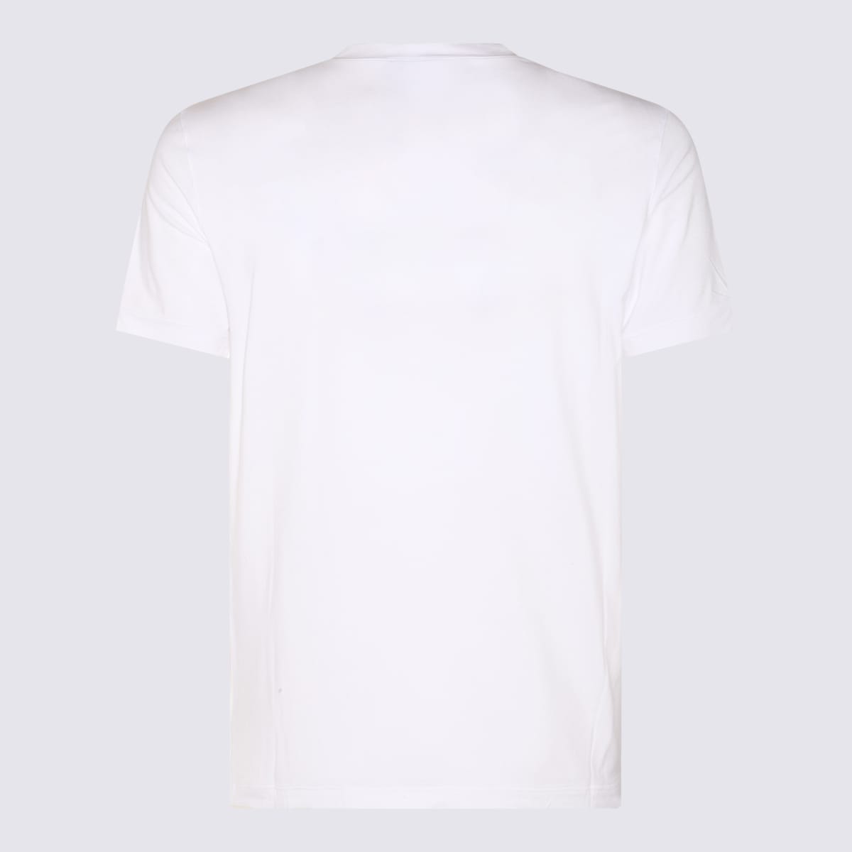 Shop Giorgio Armani White Viscose T-shirt
