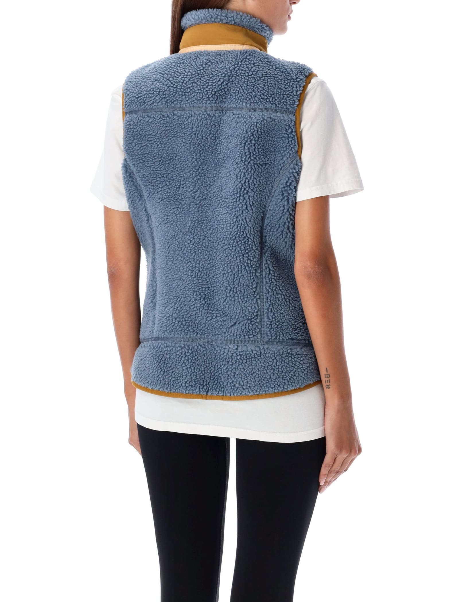 Shop Patagonia Classic Retro-x Vest In Utility Blue