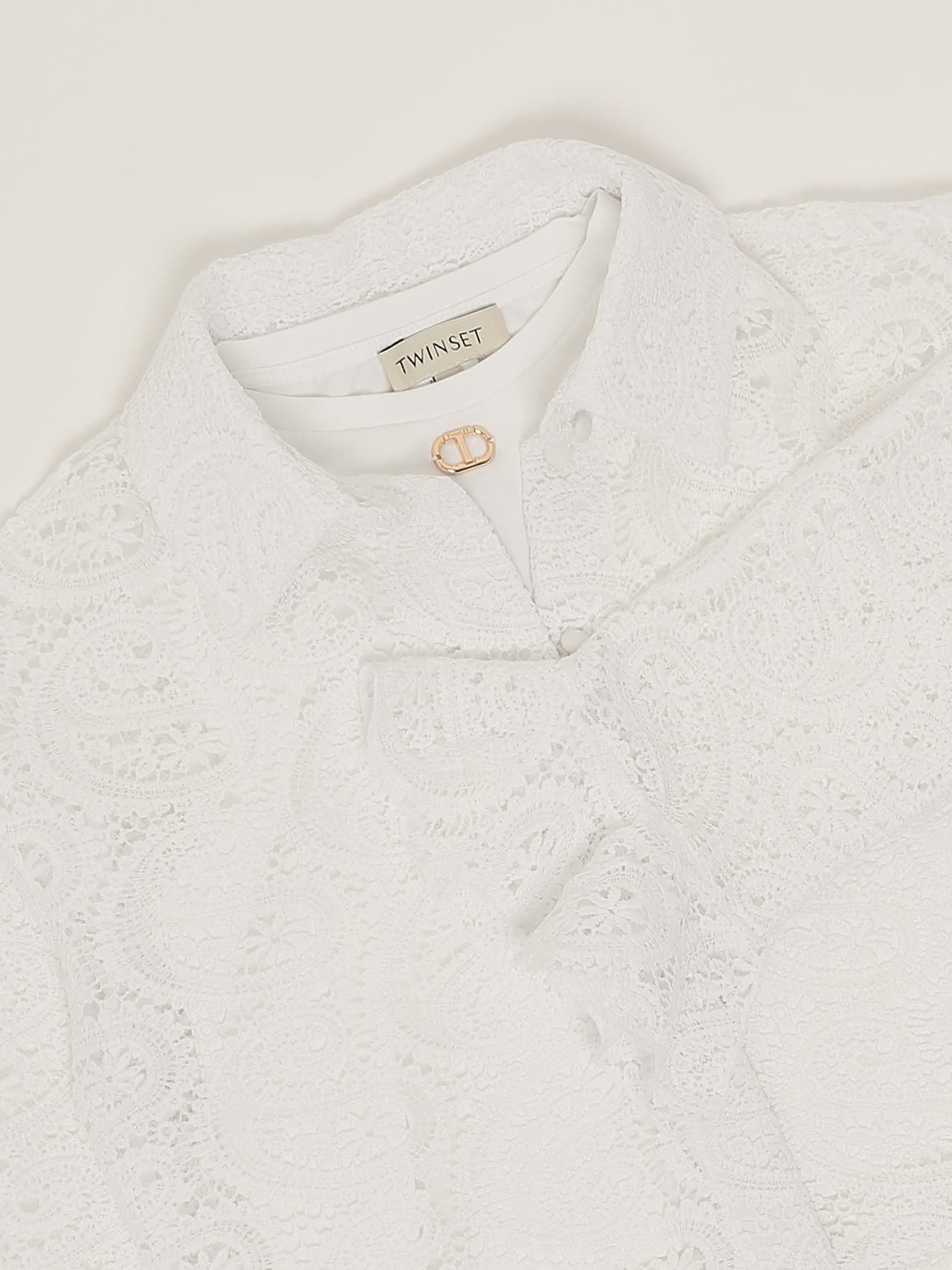 Twinset Shirt Shirt In White
