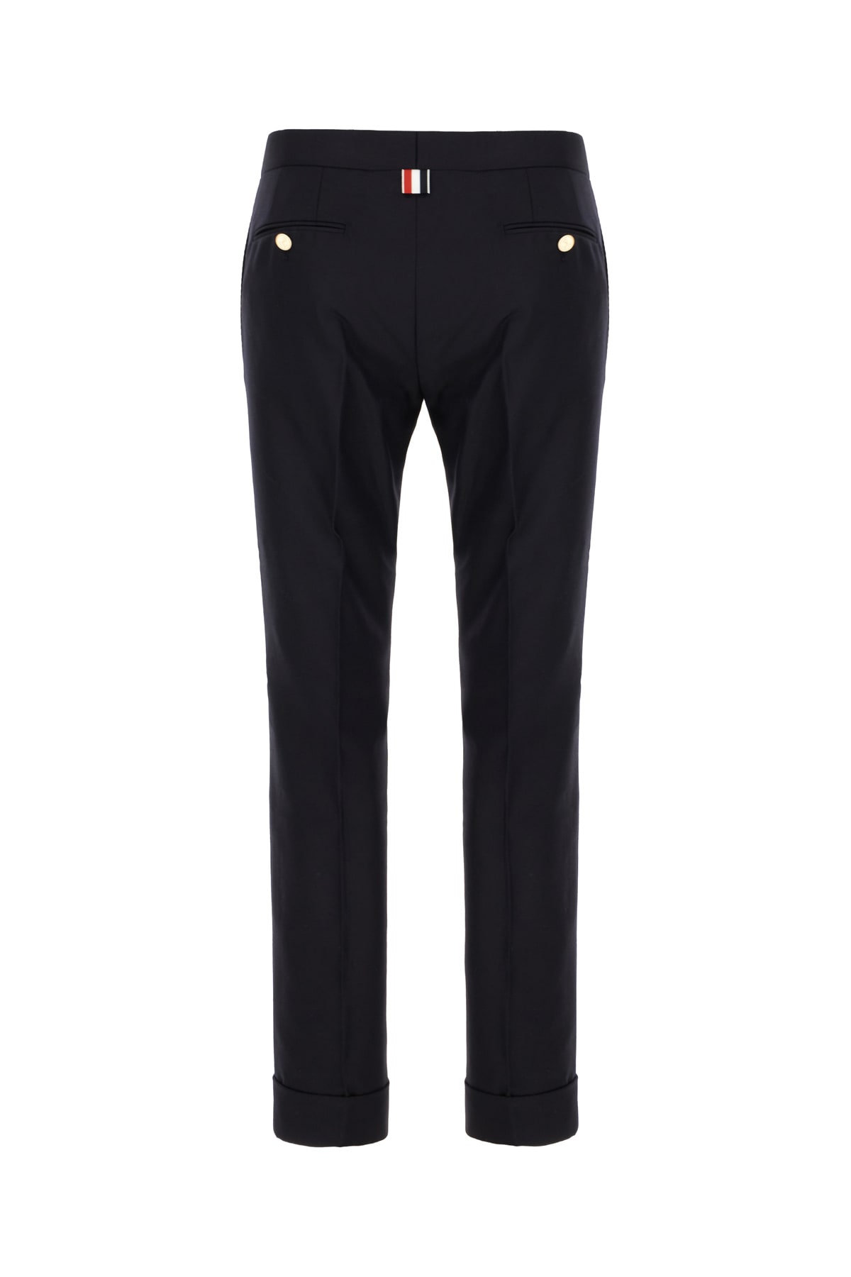 Midnight Blue Wool Pants