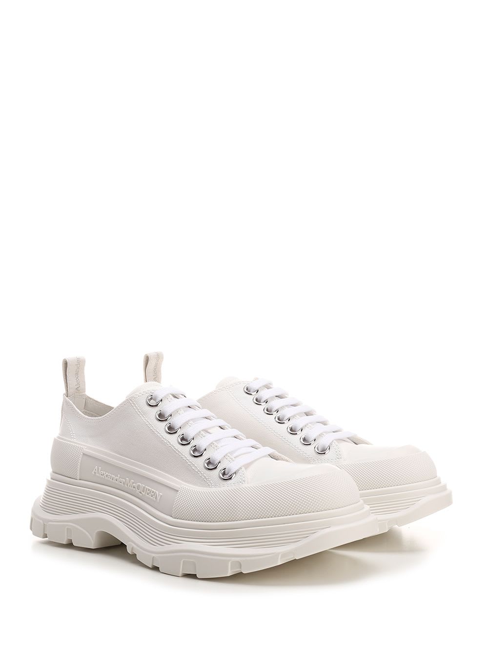 ALEXANDER MCQUEEN TREAD SLICK LACE-UP SHOES