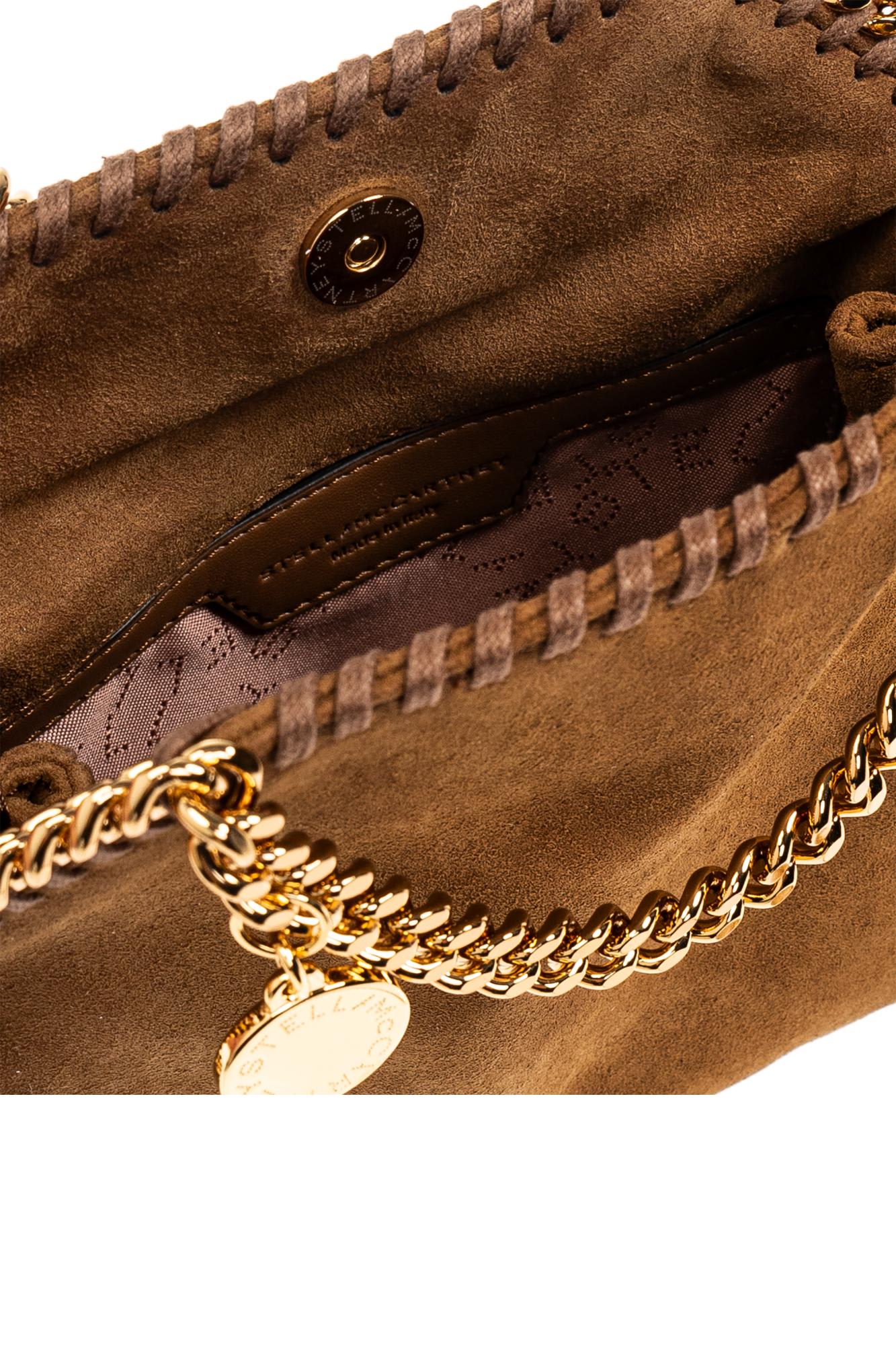 Stella Mccartney Handbag Falabella Tiny In Brown