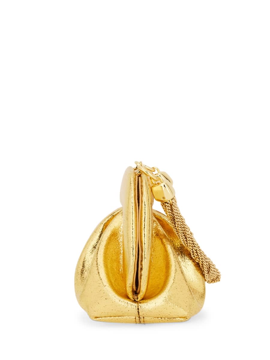 Shop Themoirè Gea Bag In Gold