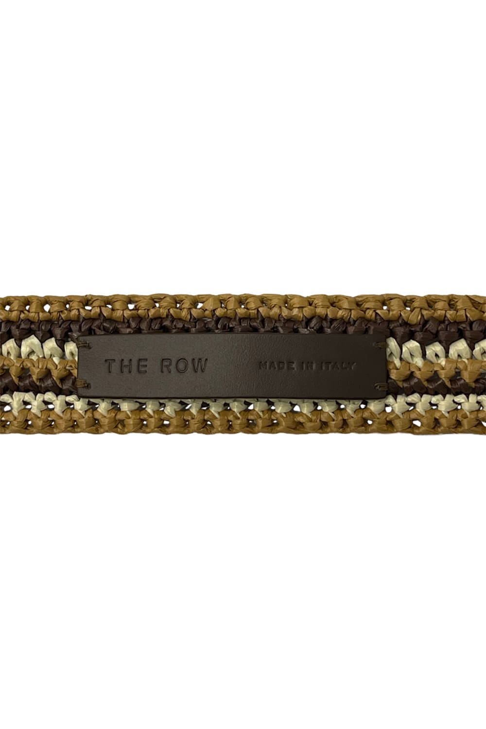 The Row Ara Belt In Brown