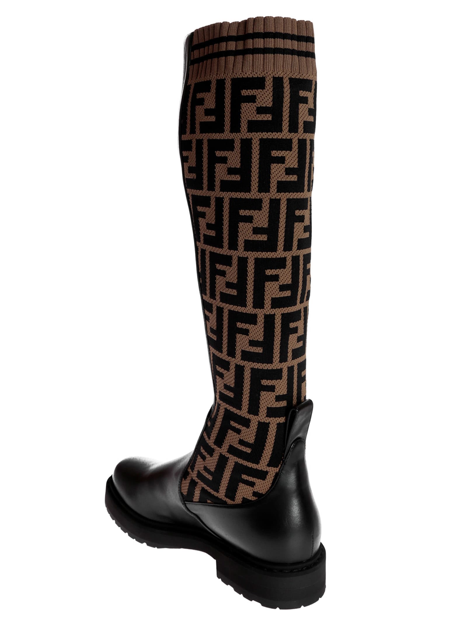 fendi knit boots