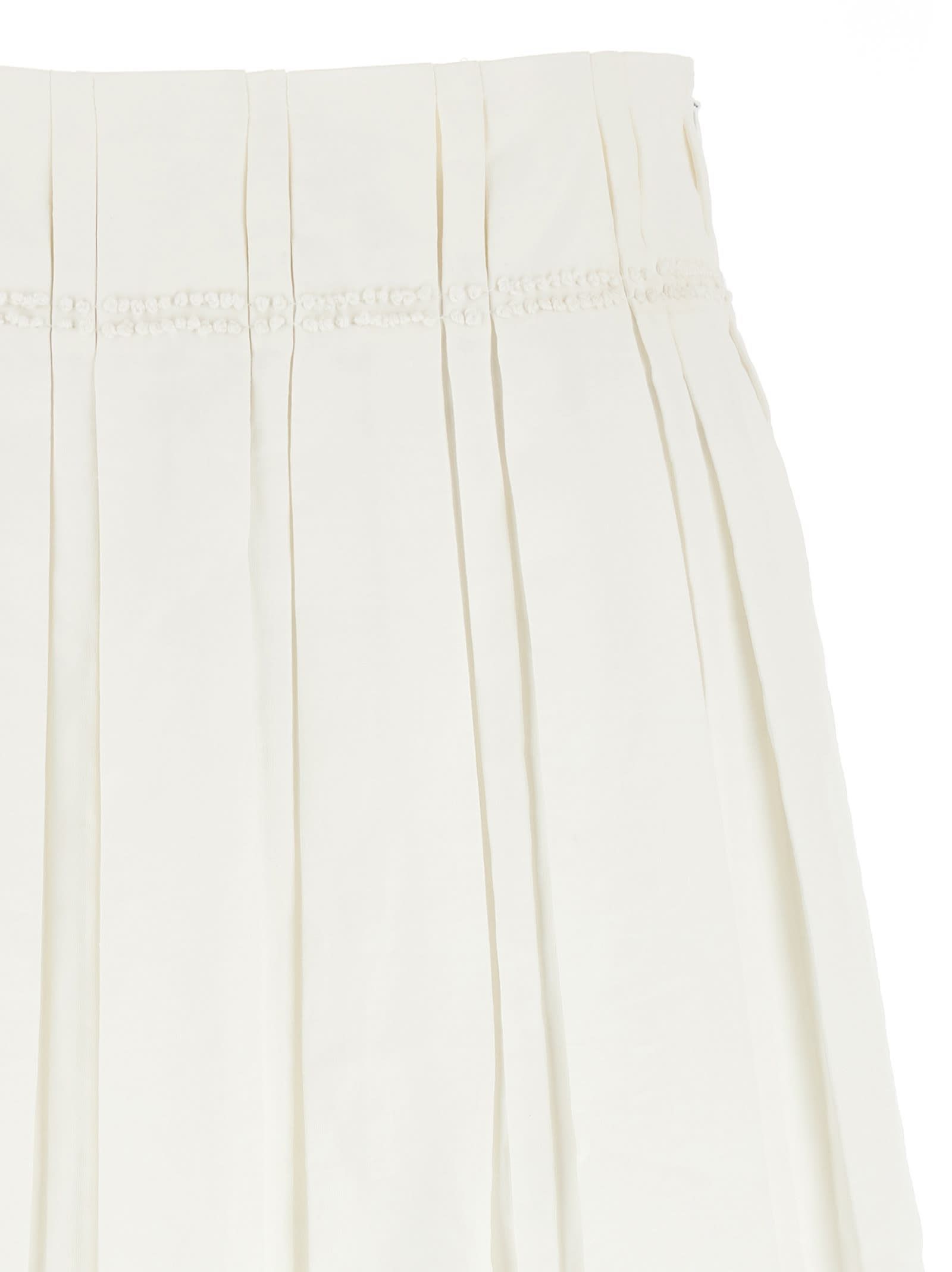 Shop Jil Sander Midi Skirt
