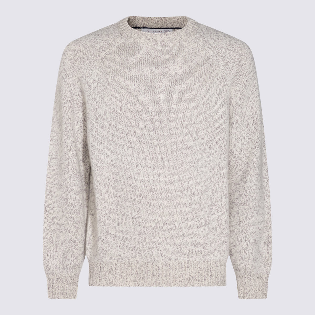 Shop Brunello Cucinelli Beige Wool Knitwear