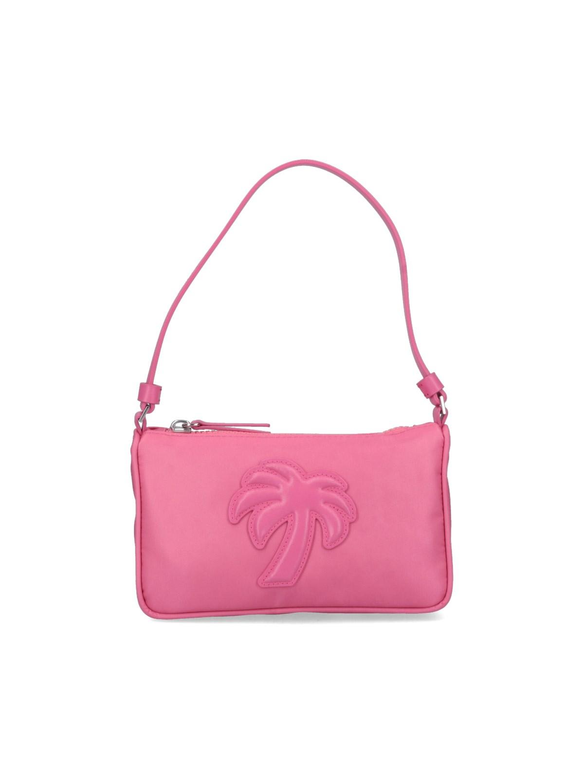 Shop Palm Angels Palm Tree Pouch In Pink