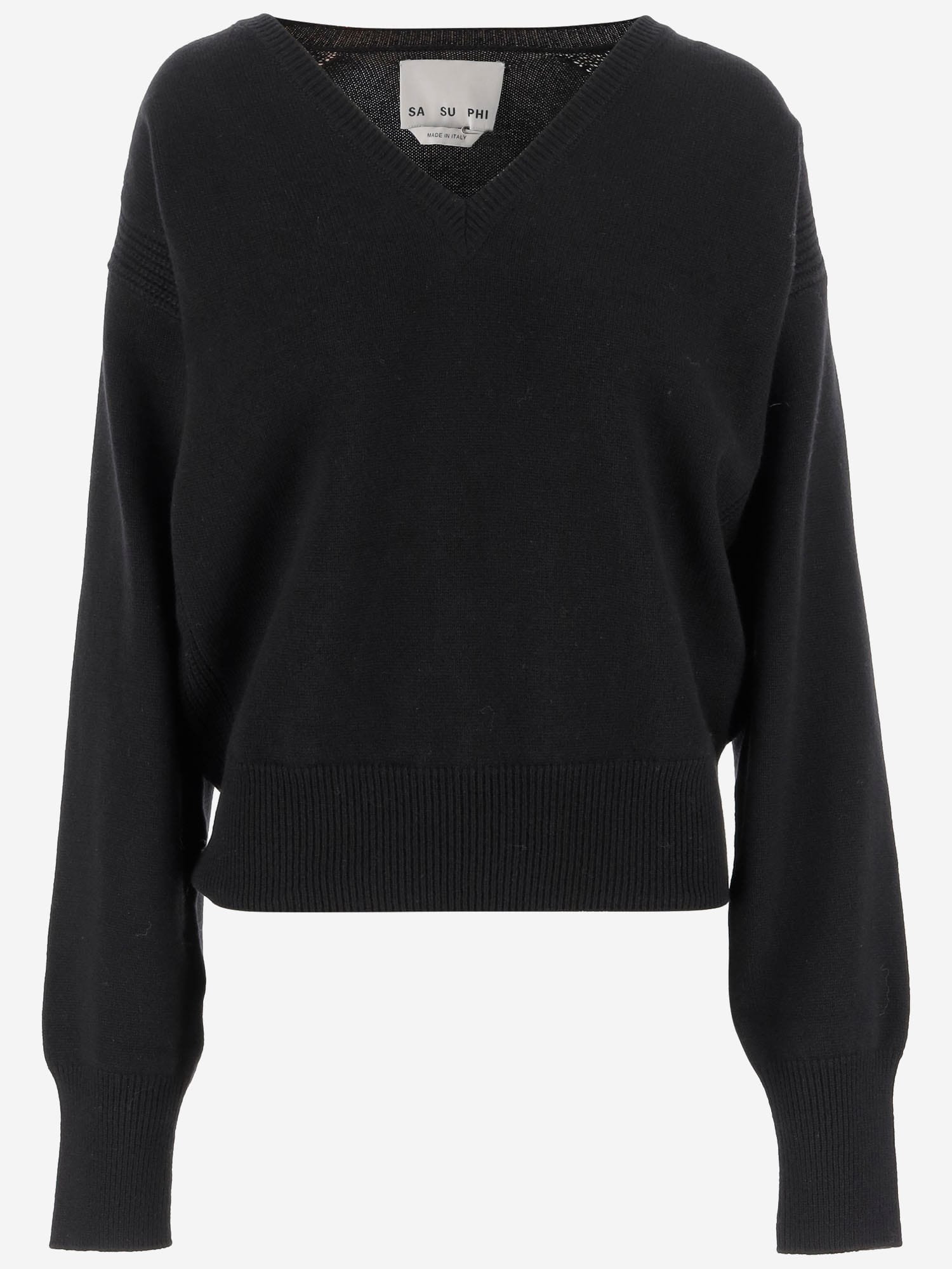 Sa Su Phi Lavinia Cashmere Sweater In Black