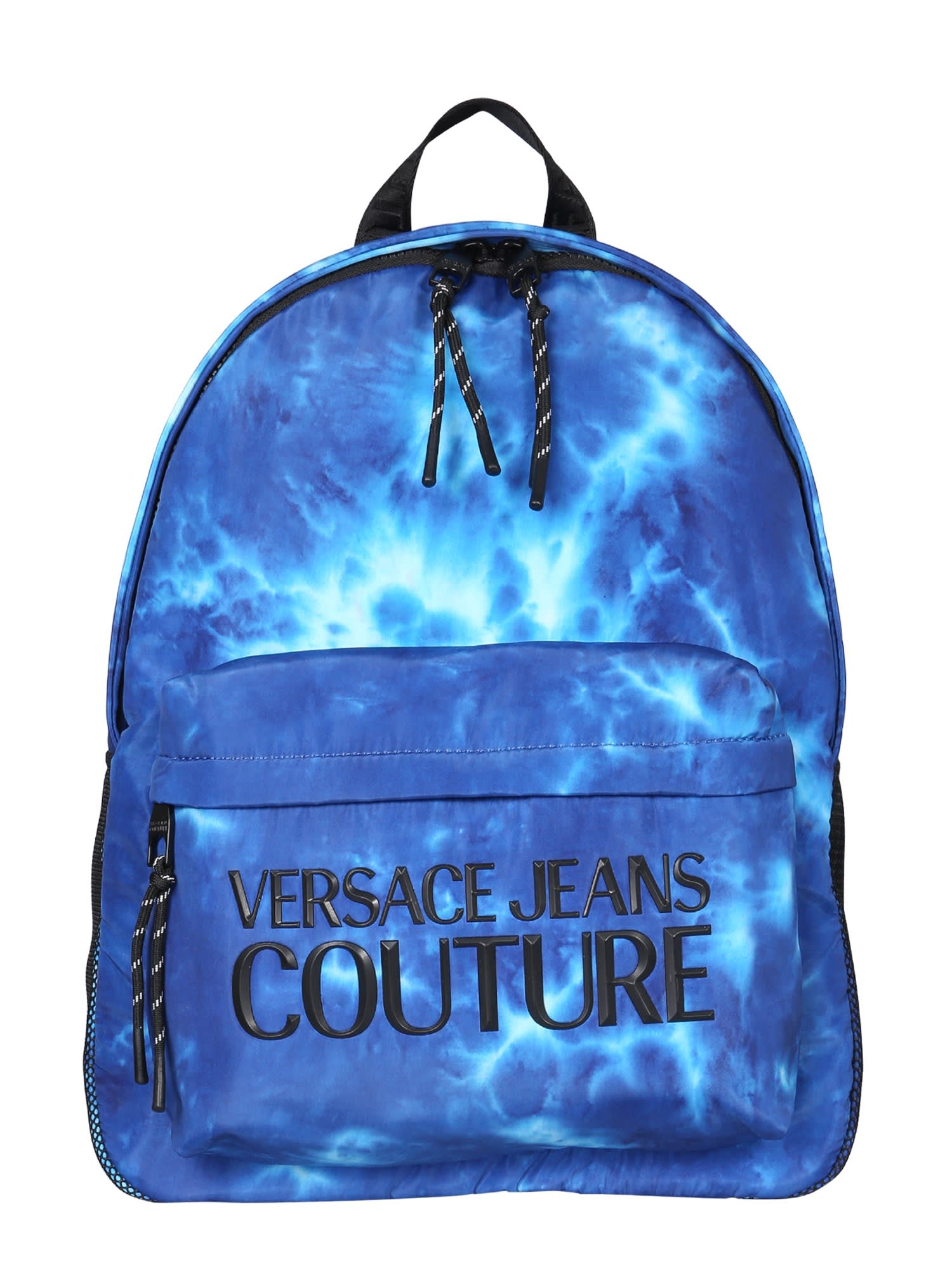 Versace Jeans Couture Tie-dye Pattern Backpack