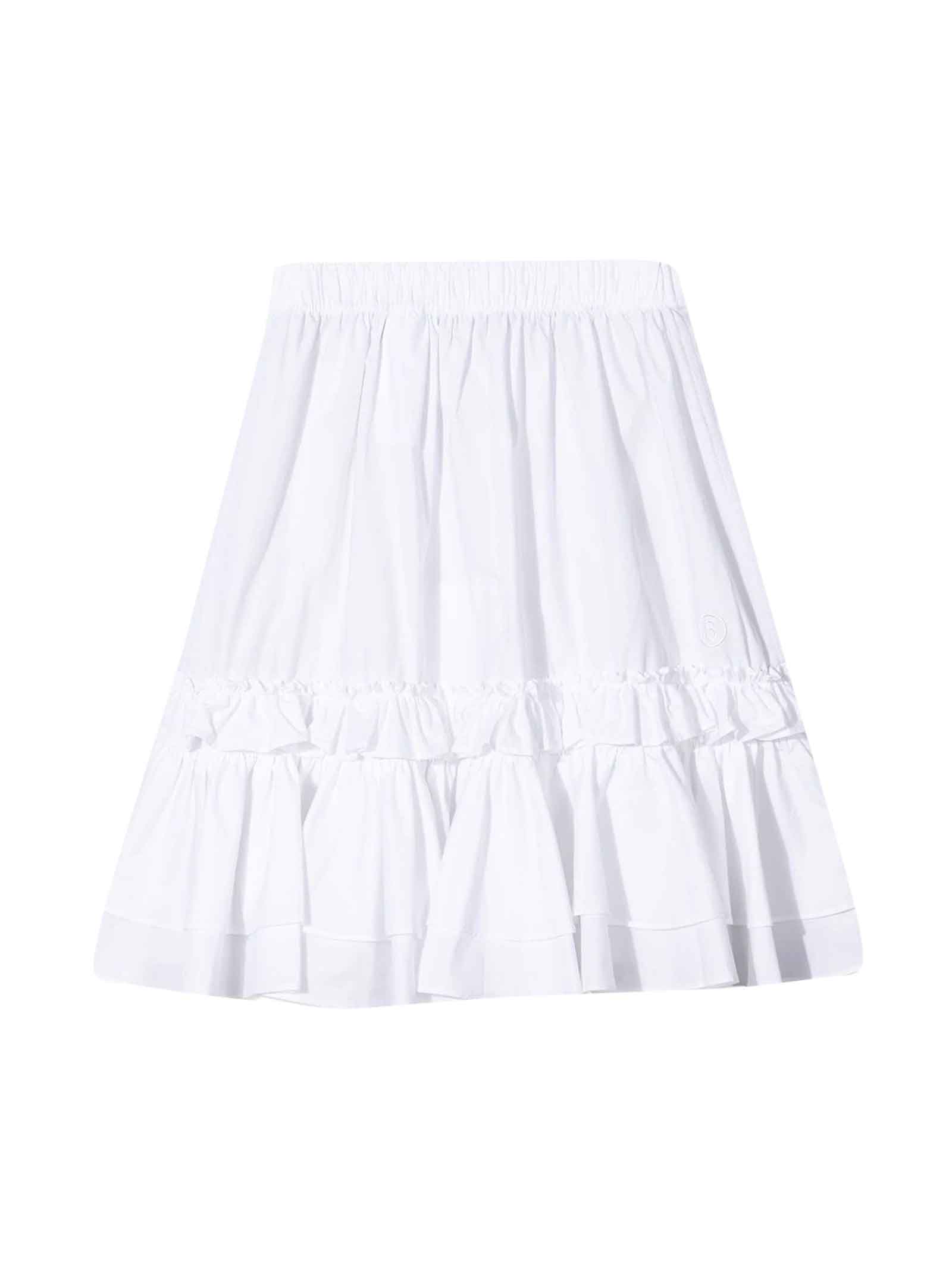 MM6 Maison Margiela White Skirt Girl