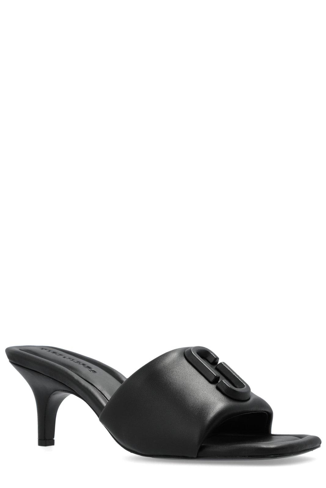 Marc Jacobs J Marc 65 Leather Sandals In Black