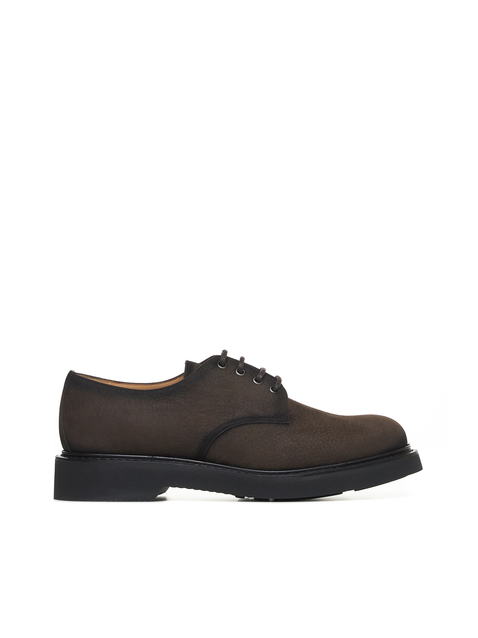 Shop Church's Laced Shoes In Ebony